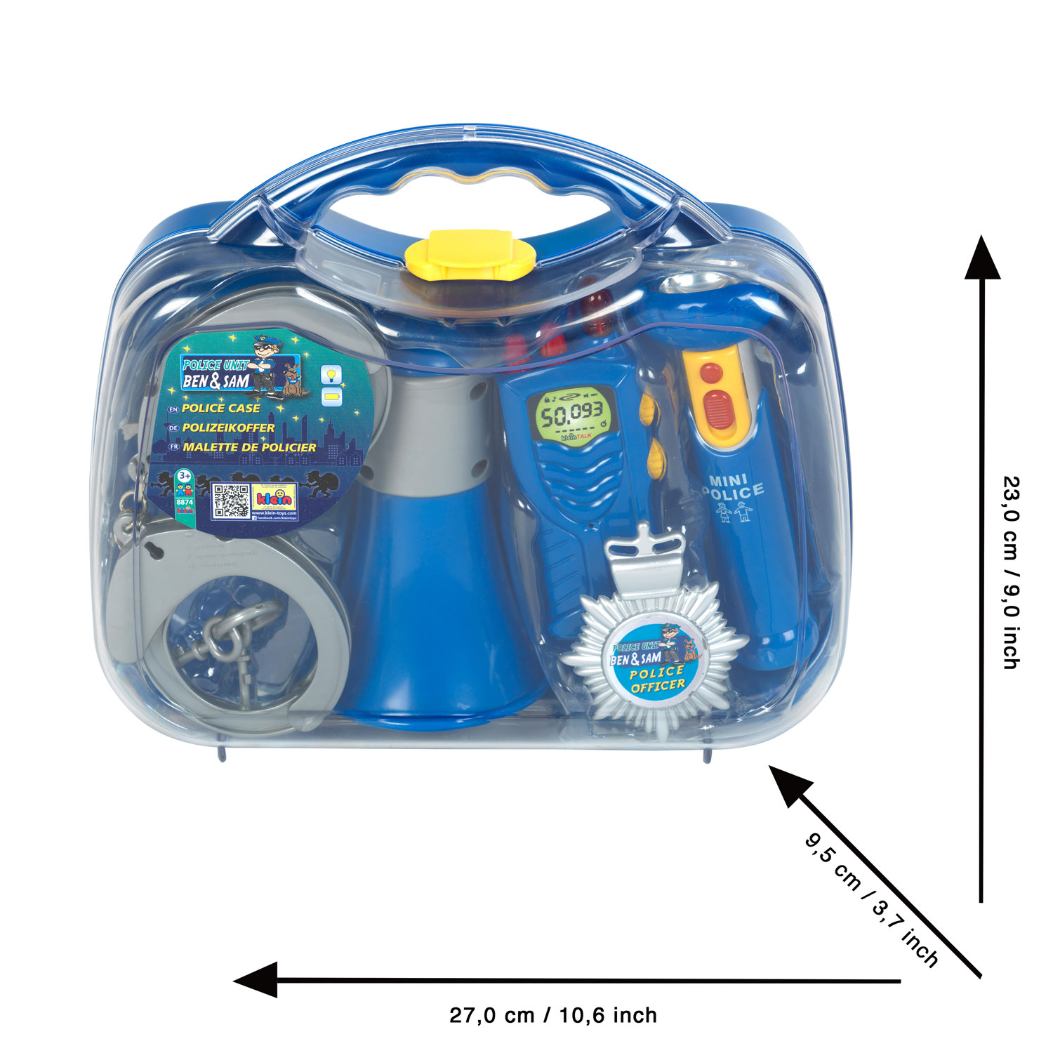 Theo Klein Professional Police Officer Toy Set