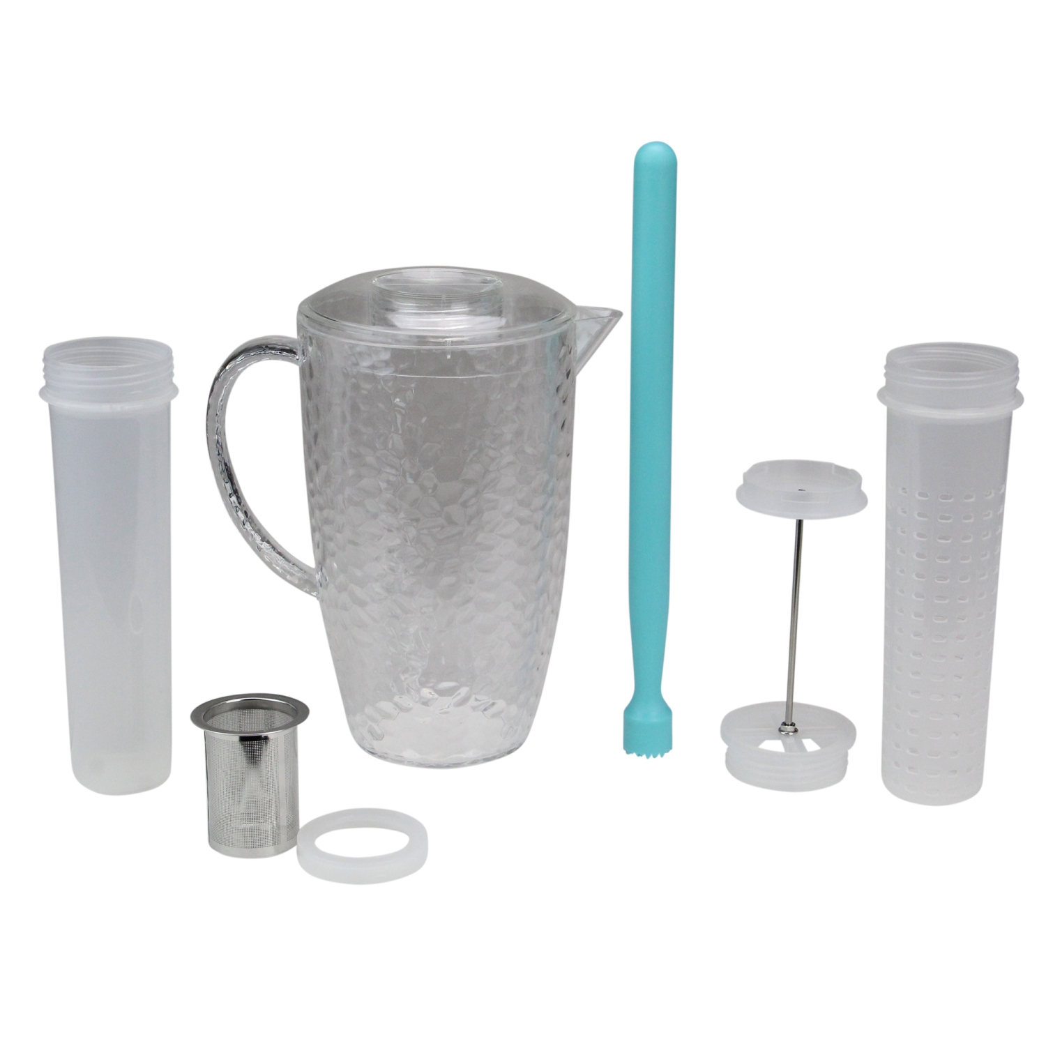 9.5" Four in one Flavor Infuser Pitcher- 2 Liter