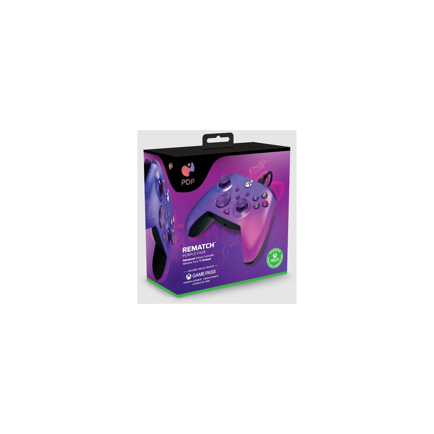 Rematch Advanced Purple Fade Xbox Series X/S, Xbox One, PC Wired Controller