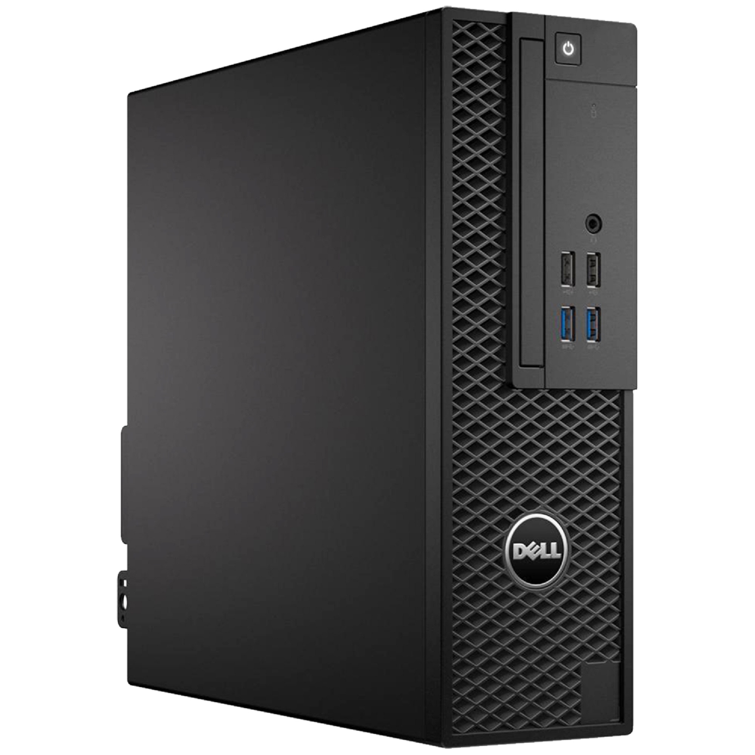Refurbished (Good) - Dell Precision 3420 SFF Desktop Computer PC, Intel Core i5 up to 3.60 GHz, 8GB DDR4 RAM, 256GB NVMe SSD, Windows 10 Pro, Wireless Keyboard and Mouse - Black