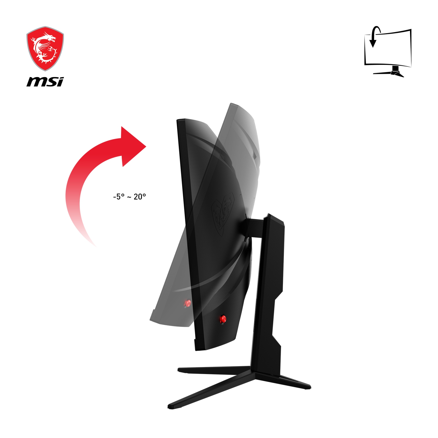 MSI G2422C 24 FHD 180Hz Curved Gaming Monitor