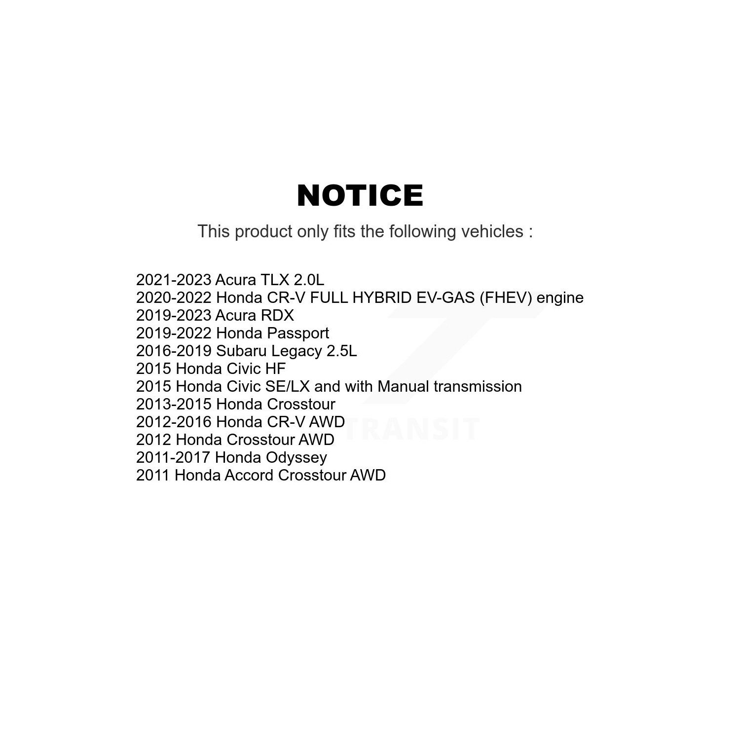 Front Ceramic Disc Brake Pads CMX-D1521 For Honda CR-V Odyssey Civic Acura RDX Passport Subaru TLX