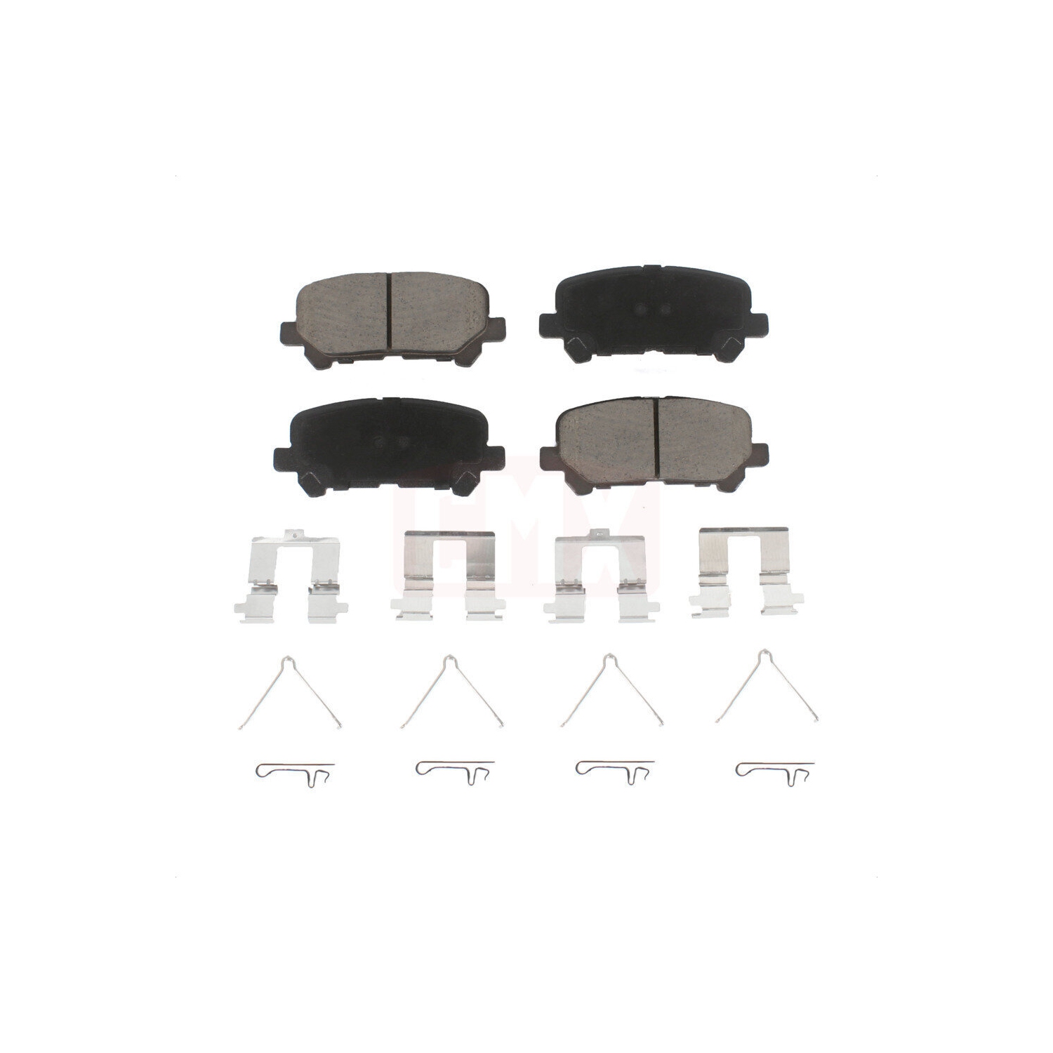 Rear Ceramic Disc Brake Pads CMX-D1585 For Honda Odyssey Pilot Acura MDX ZDX