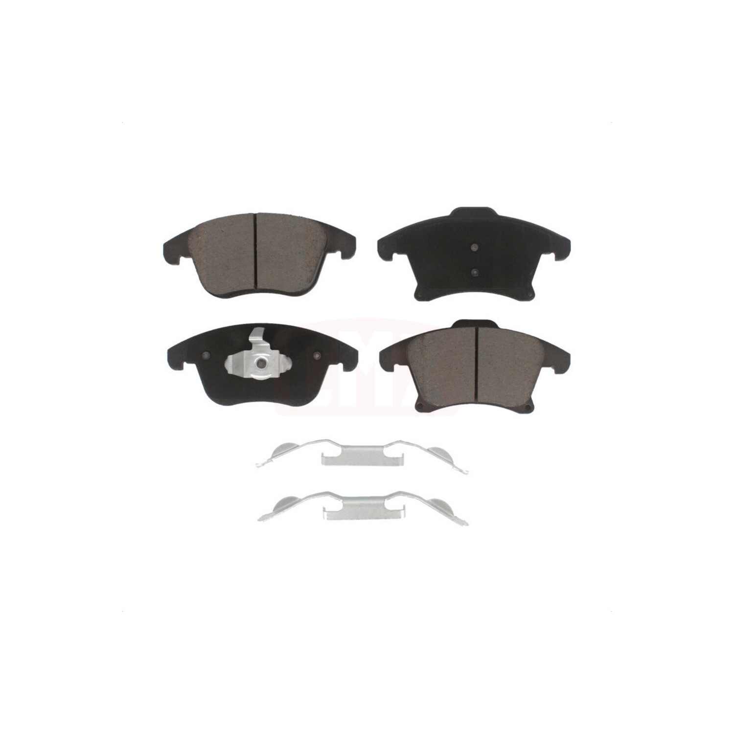 Front Ceramic Disc Brake Pads CMX-D1653 For Ford Fusion Lincoln MKZ Police Responder Hybrid SSV