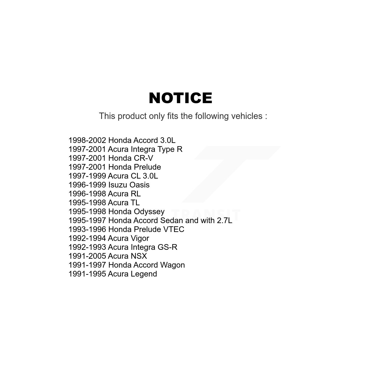 Plaquettes de frein avant en céramique CMX-D503 pour Honda Accord CR-V Acura Prelude Integra NSX Odyssey CL TL