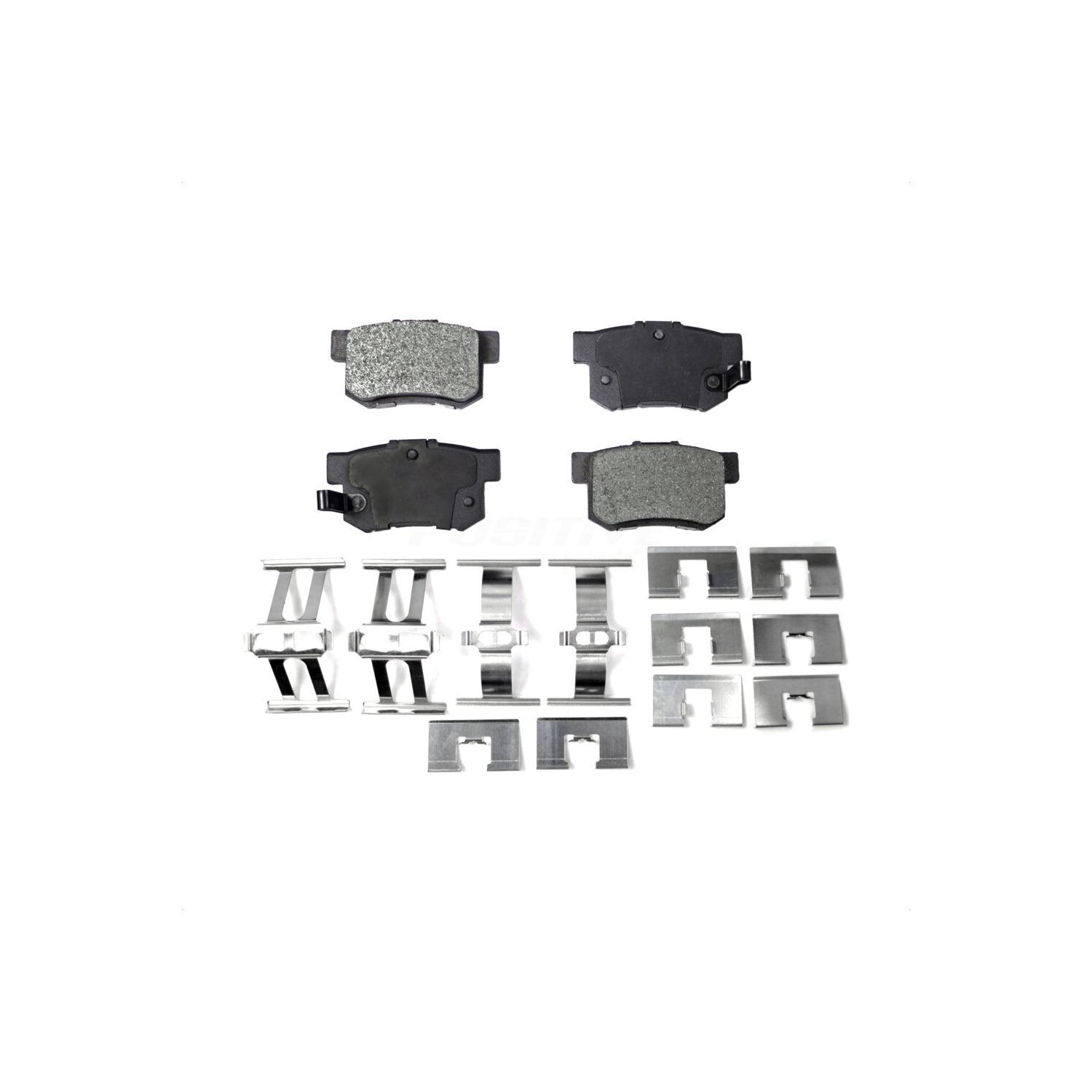 Rear Semi-Metallic Disc Brake Pads PPF-D537 For Honda Civic Acura Accord Suzuki CR-V SX4 ILX TL RDX