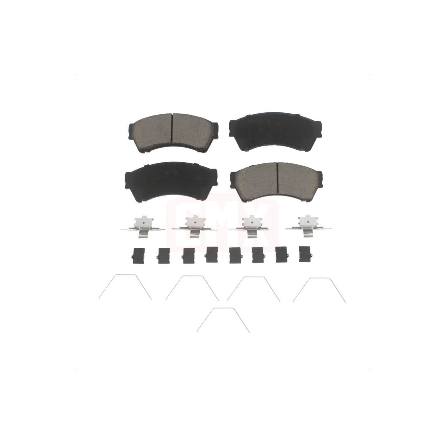 Front Ceramic Disc Brake Pads CMX-D1164 For Ford Fusion Mazda 6 Lincoln MKZ Zephyr Mercury Milan
