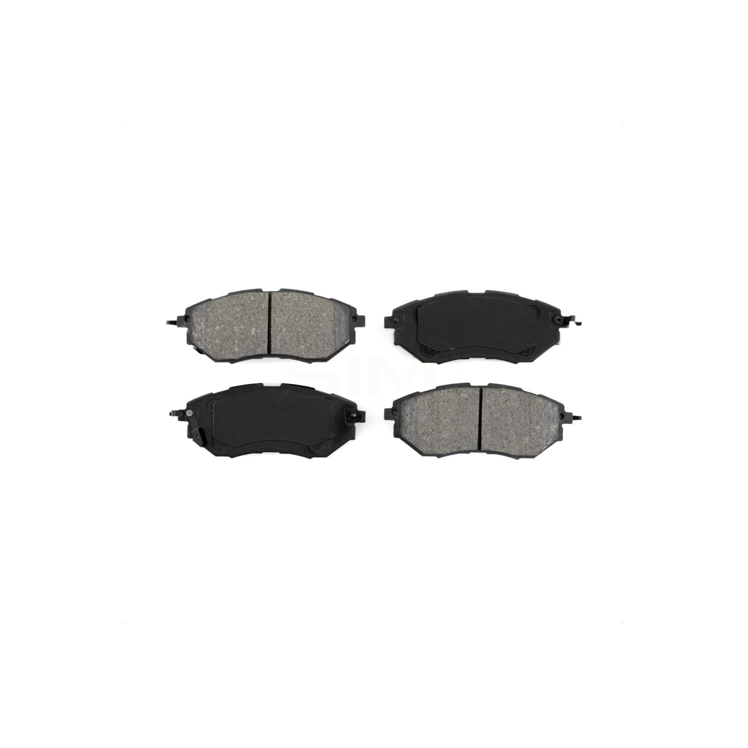 Plaquettes de frein avant semi-métalliques SIM-1078 pour Outback Subaru Forester Legacy WRX Tribeca B9