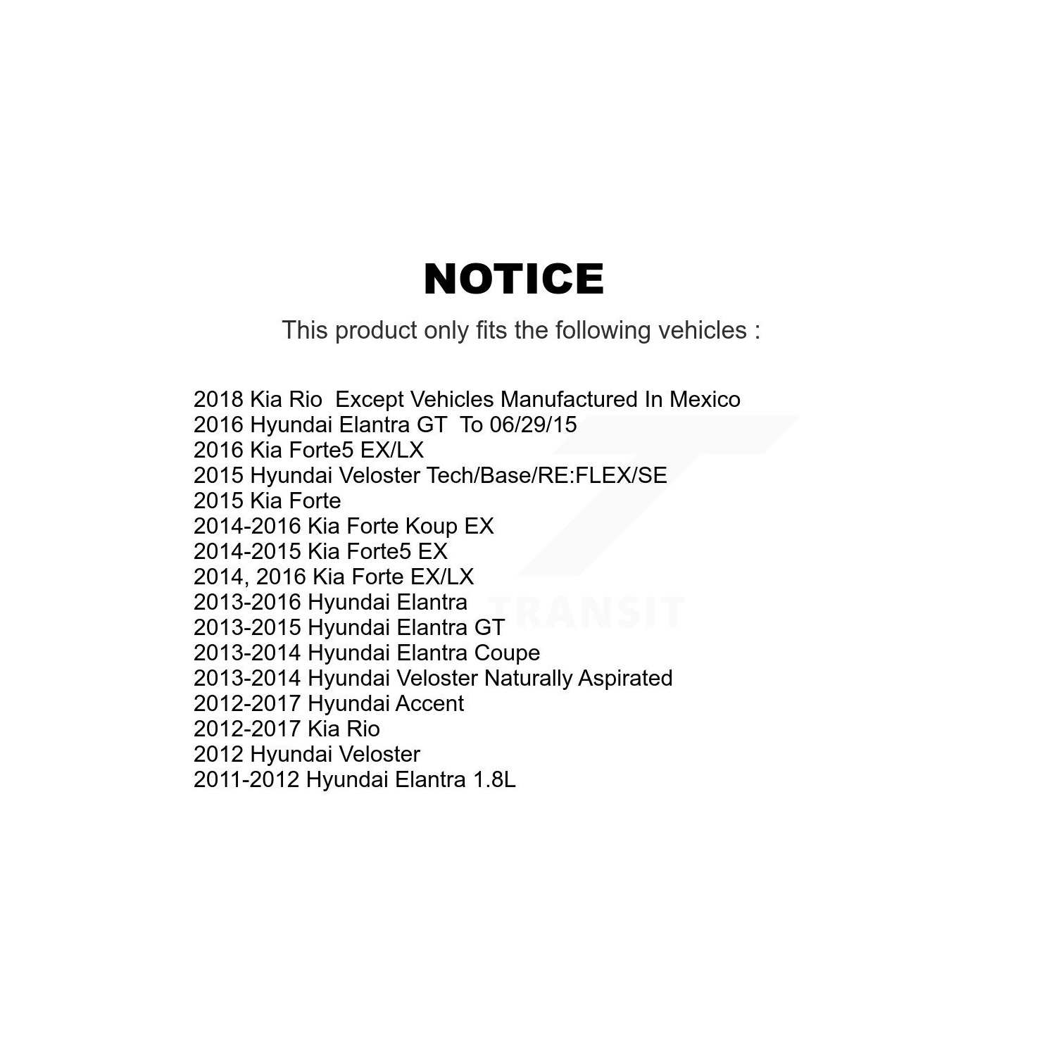 Front Ceramic Disc Brake Pads NWF-PTC1543 For Hyundai Elantra Accent Kia Rio GT Forte Veloster Coupe