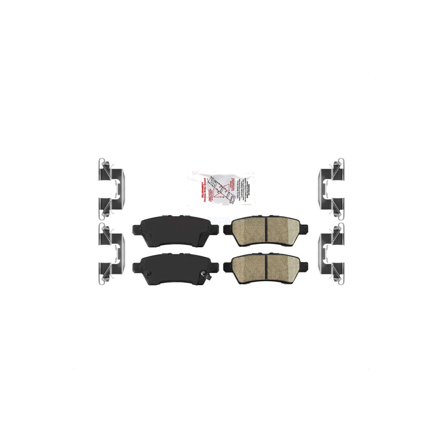Rear Ceramic Disc Brake Pads NWF-PRC1101 For Nissan Pathfinder Xterra