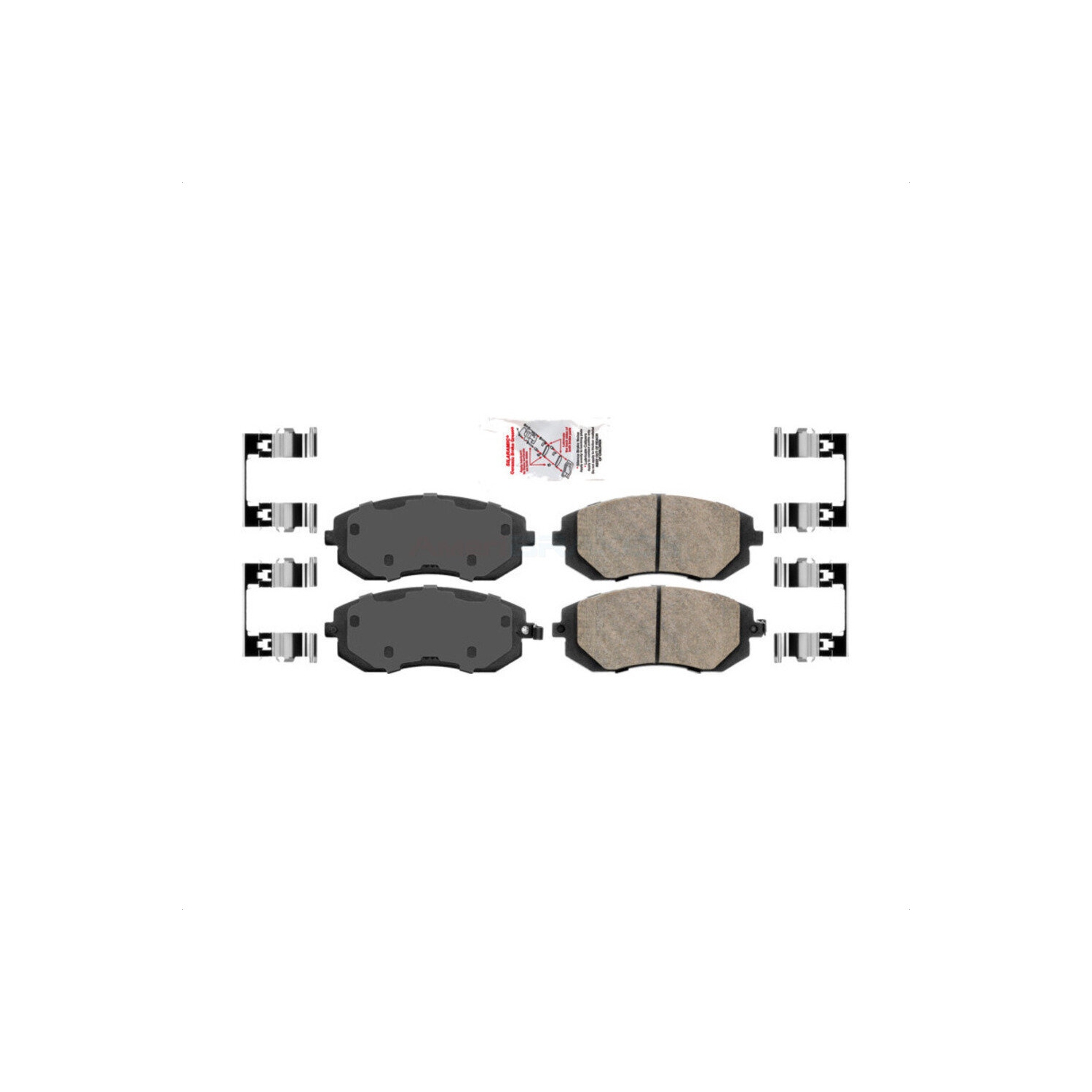 Front Ceramic Disc Brake Pads NWF-PRC929 For Subaru Outback Impreza Forester Legacy Baja Saab 9-2X