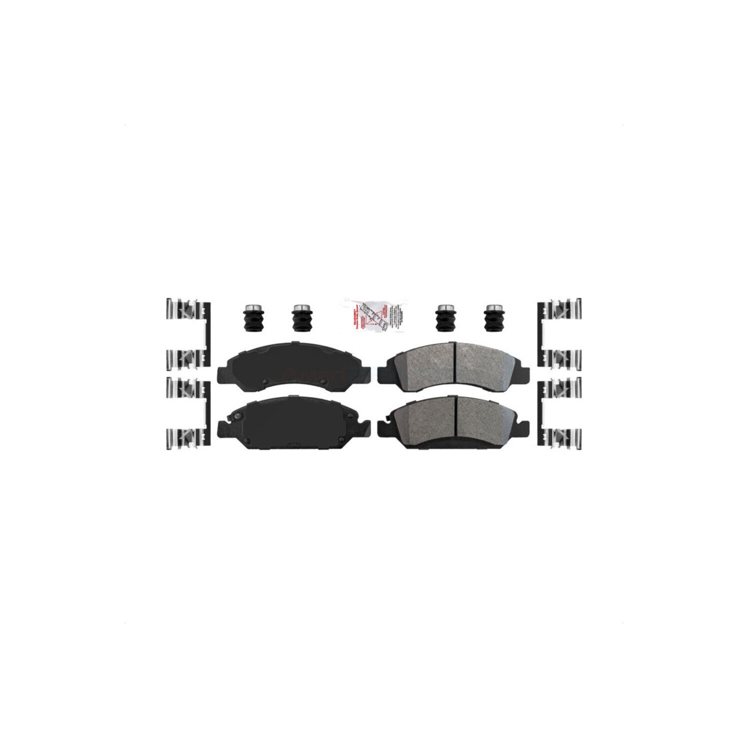Plaquettes de frein à disque semi-métalliques avant NWF-ASD1363 pour Chevrolet GMC Sierra 1500 Silverado Cadillac XL
