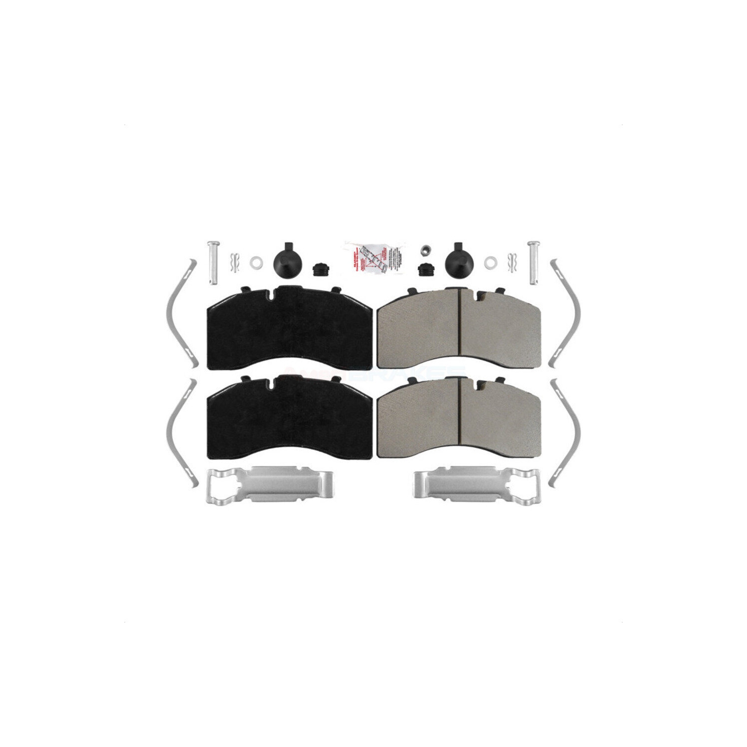 Semi-Metallic Disc Brake Pads NWF-ASD1369 For Peterbilt Freightliner Kenworth Blue Bird Vision Bus