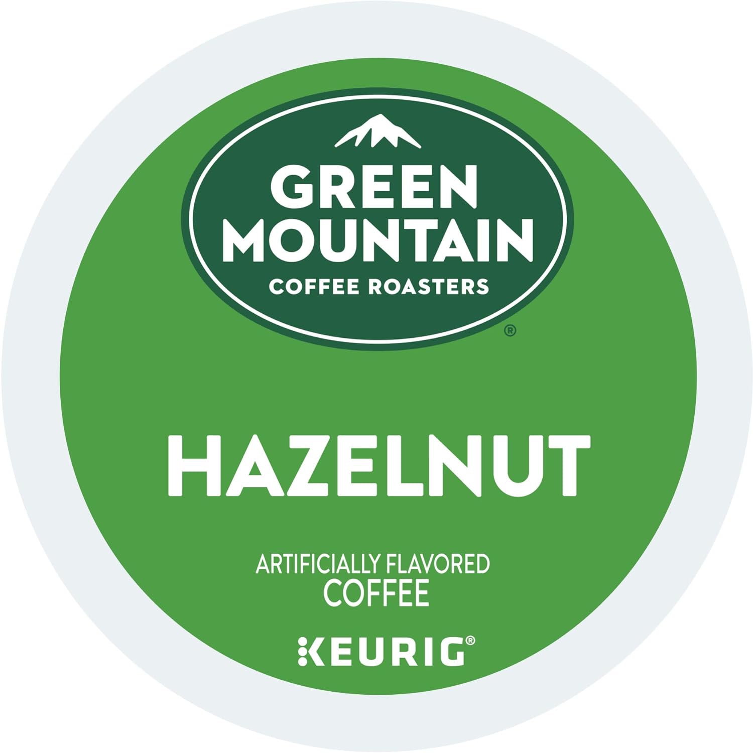 Dosettes K-Cup Keurig à une tasse, noisette, torréfaction légère Green Mountain Coffee Roasters, paq. 12