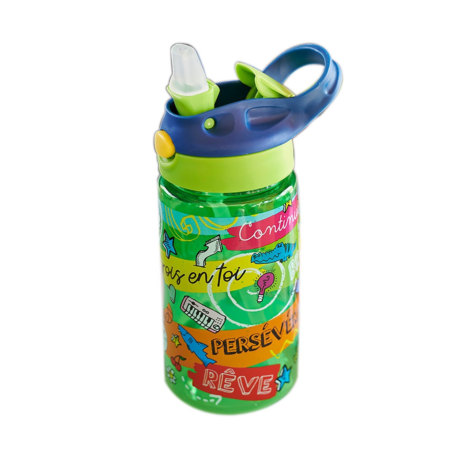Chantal Lacroix - “Persévérance” Water Bottle for Children, Green