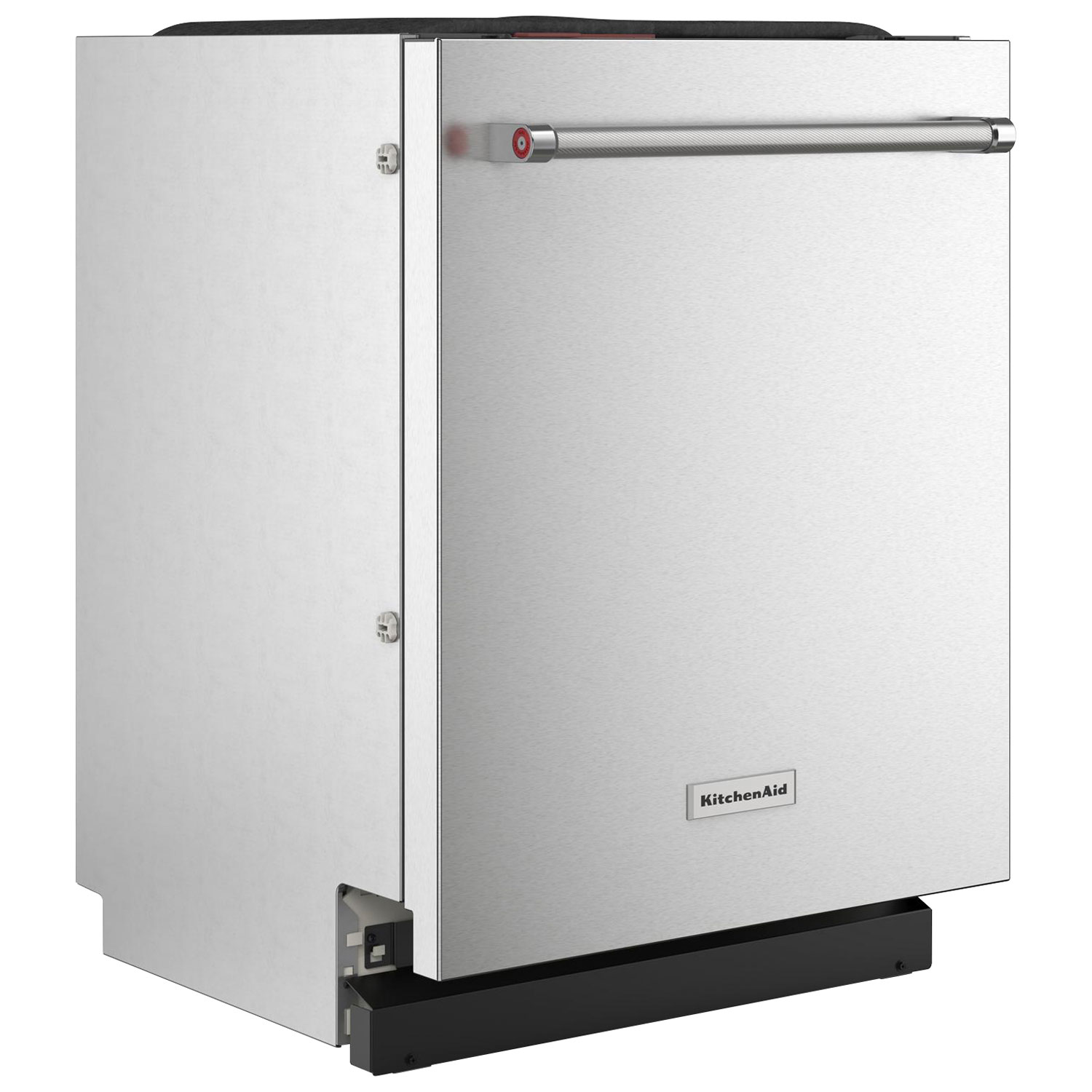 KitchenAid 24" 39dB Built-In Dishwasher w/ Stainless Steel Tub & Third Rack -Stainless Steel