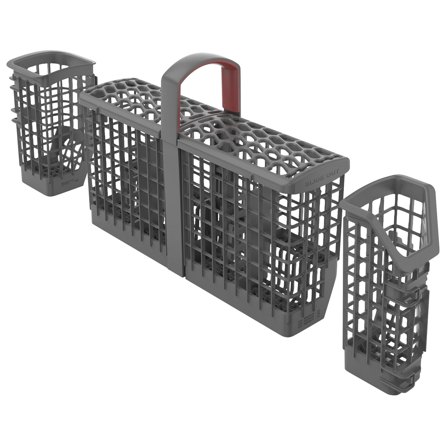 KitchenAid 24" 39dB Built-In Dishwasher w/ Stainless Steel Tub & Third Rack -Stainless Steel