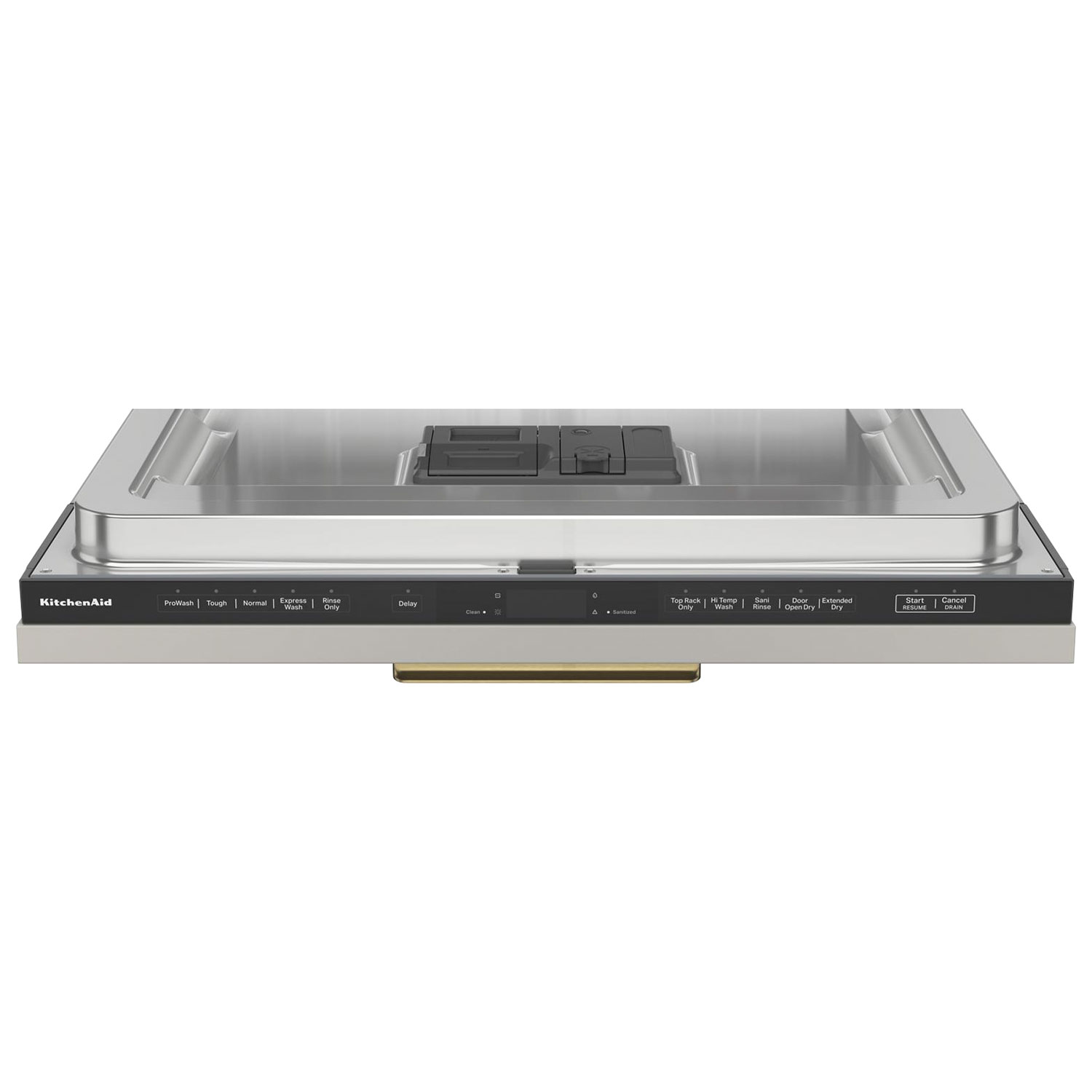 Lave-vaisselle encastrable 24 po 44 dB à cuve en inox de KitchenAid - Prêt pour panneau