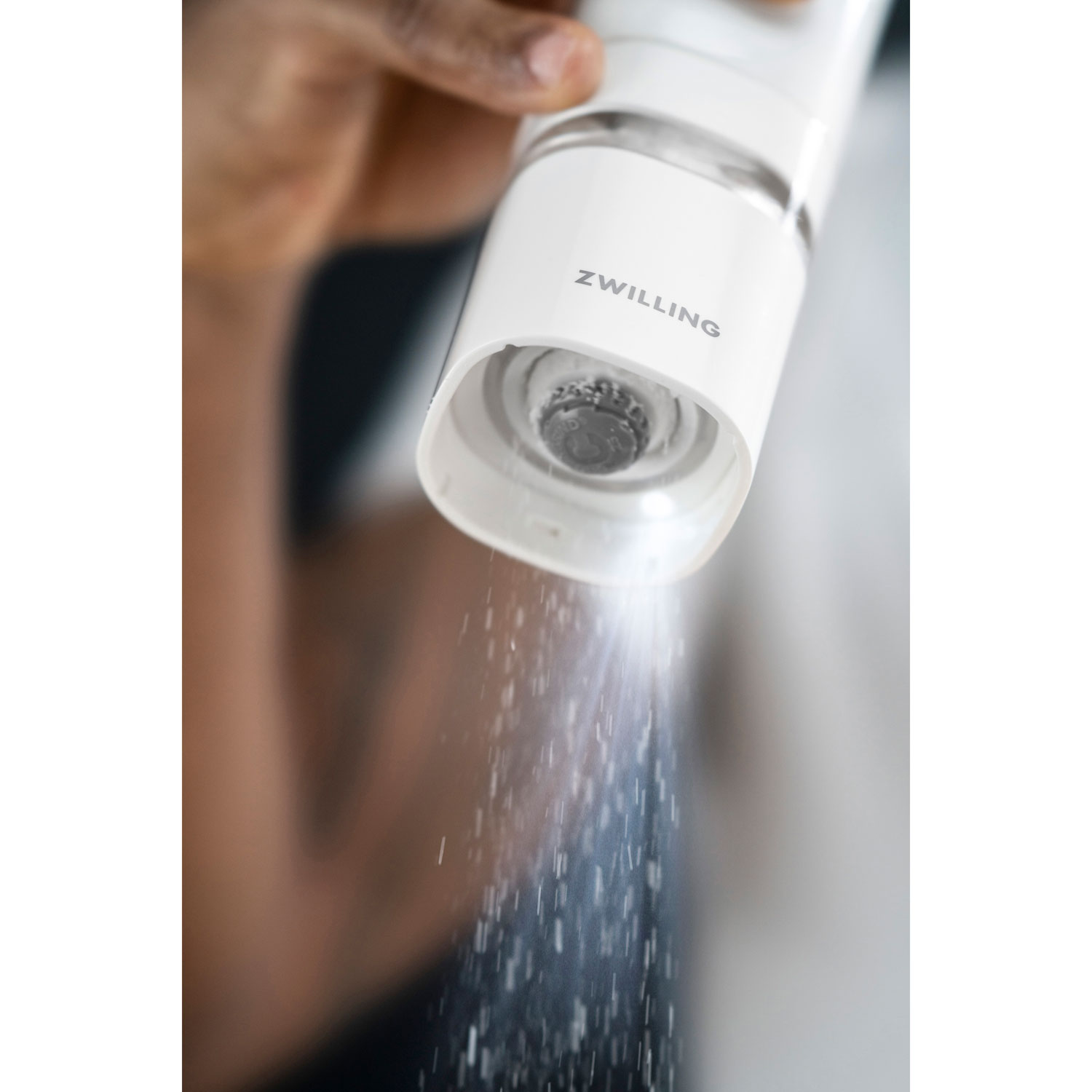 Ensemble avec moulins à sel et à poivre Enfinigy de Zwilling - Noir/Blanc