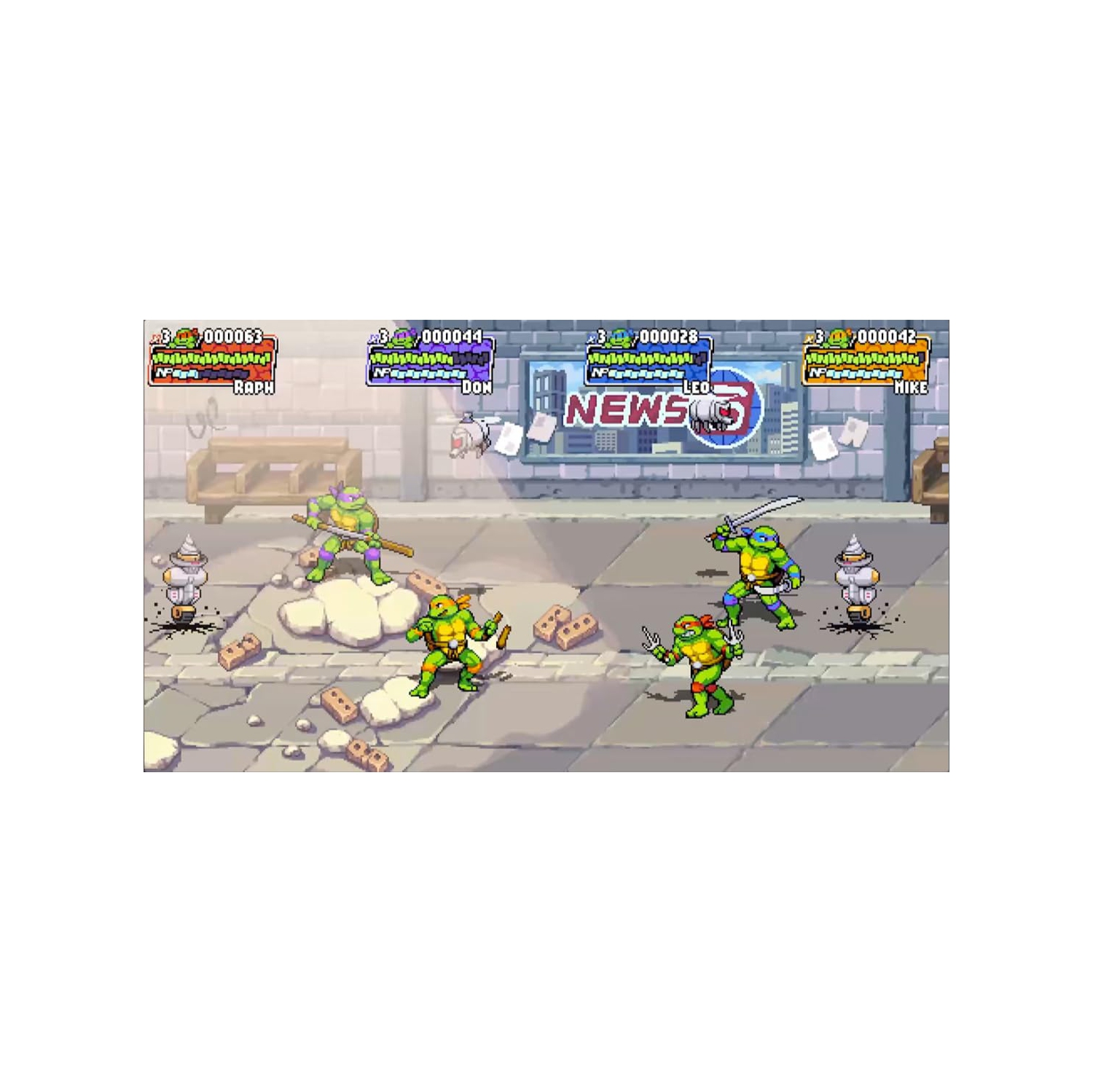 Teenage Mutant Ninja Turtles Shredders Revenge Classic Edition (Ninendo Switch)