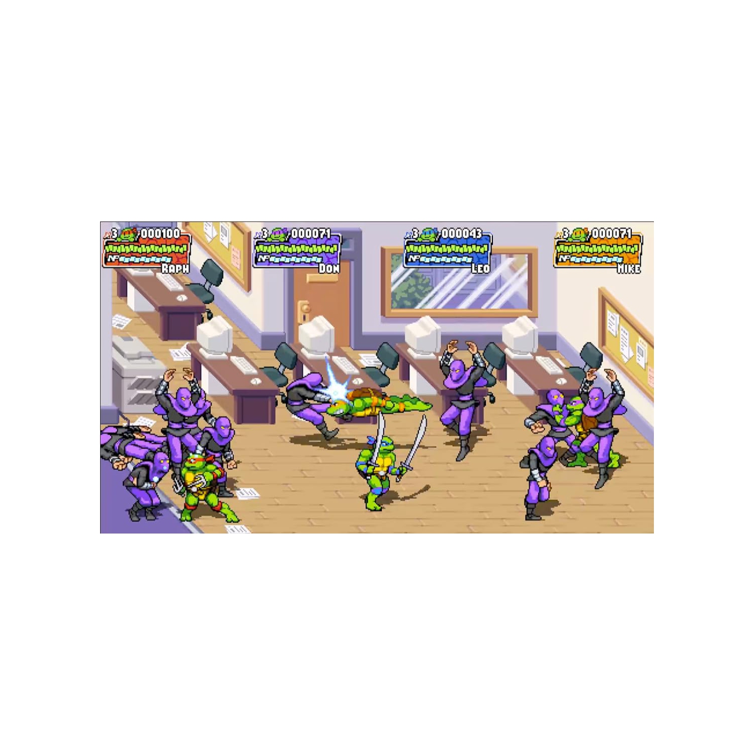 Teenage Mutant Ninja Turtles Shredders Revenge Classic Edition (Ninendo Switch)