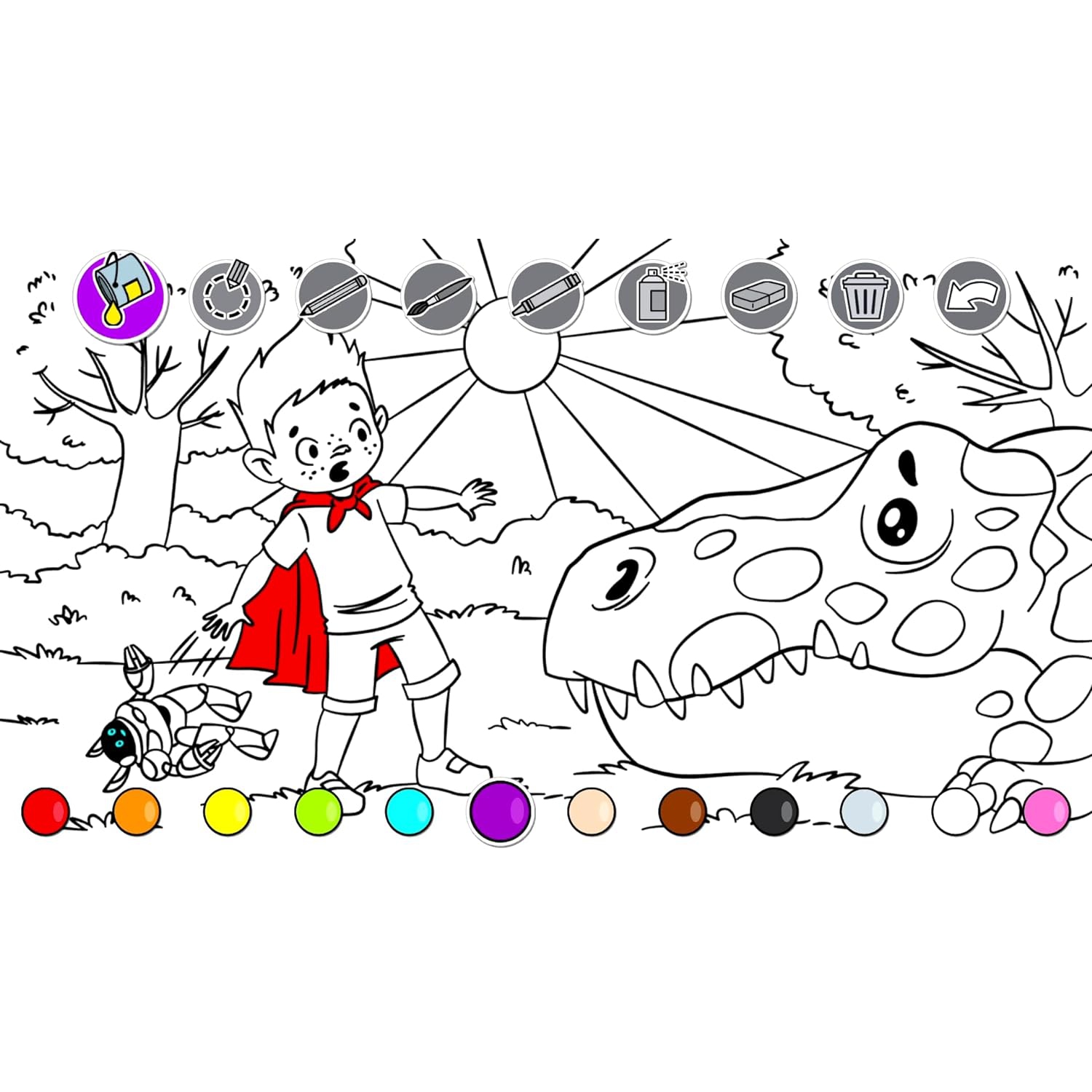 Bande dessinée à colorier - Édition complète [Nintendo Switch]