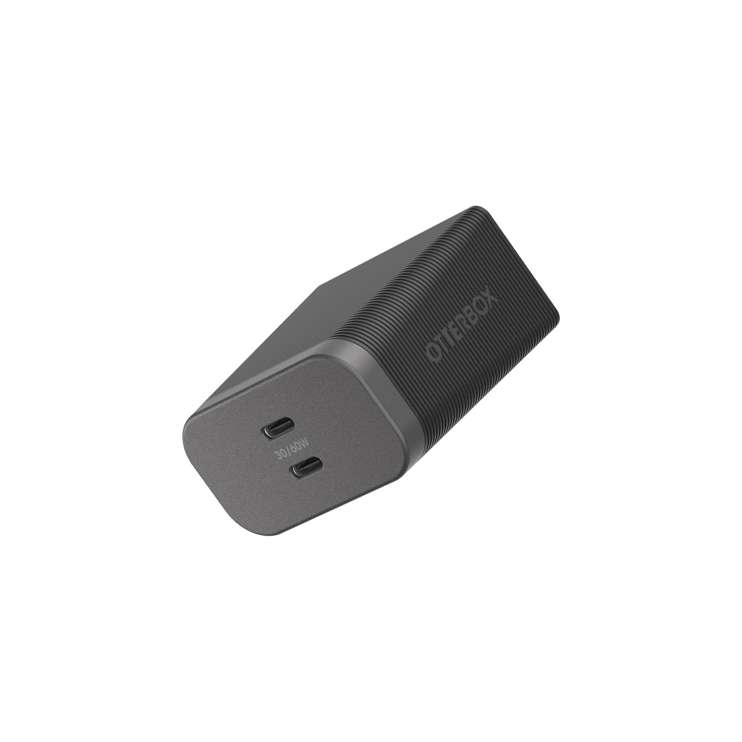 OtterBox Premium Pro Dual USB-C Wall Charger 60W GaN | Black