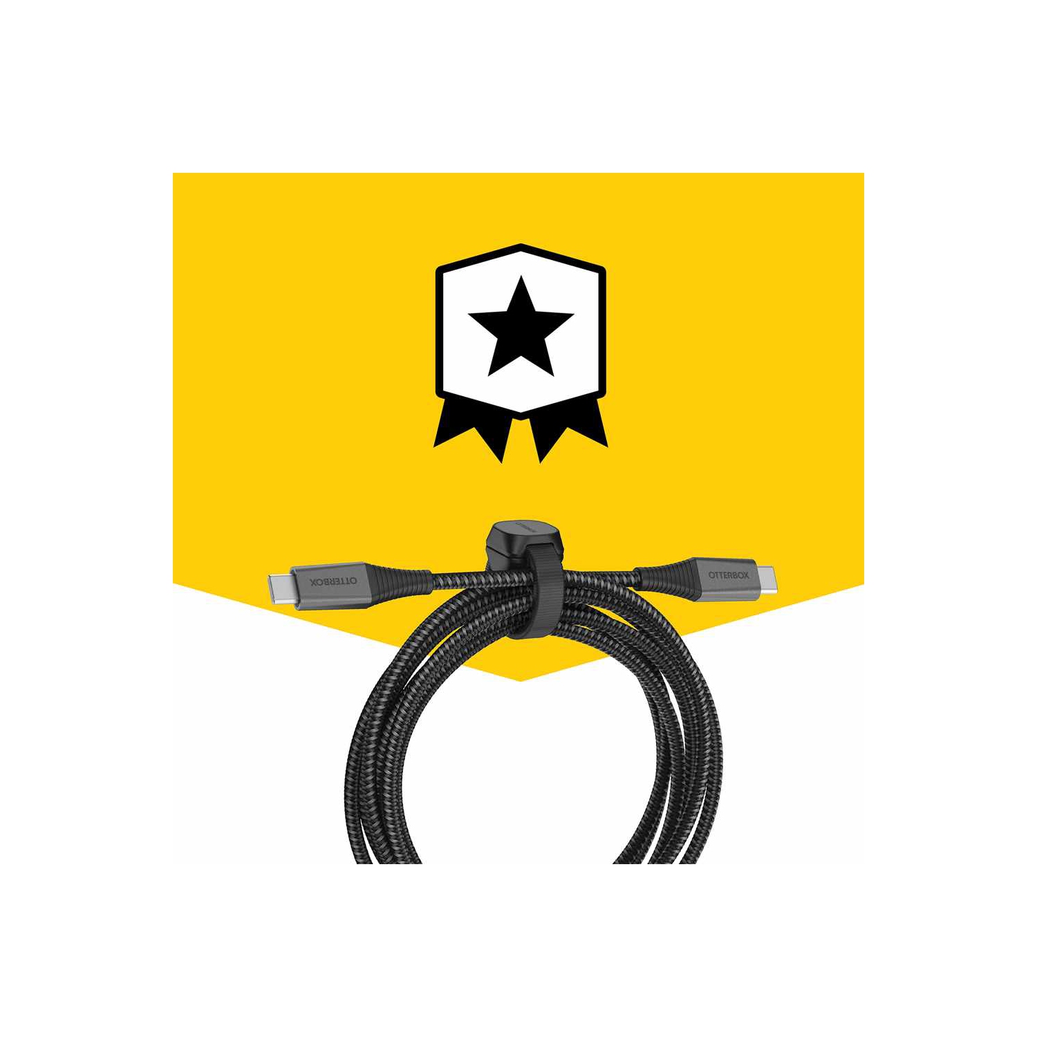 Câble de chargement/synchronisation USB-C à USB-C PD Premium Pro d'OtterBox 6&nbsp;pi | Noir