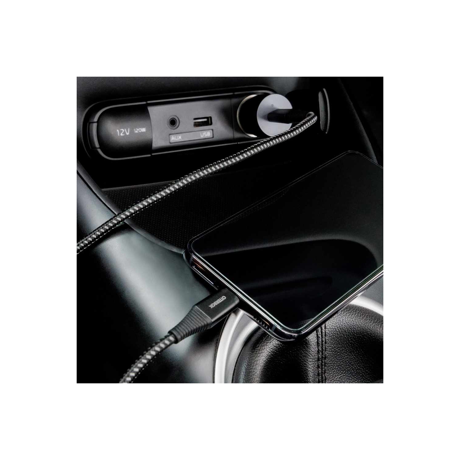 Câble de chargement/synchronisation USB-C à USB-C PD Premium Pro d'OtterBox 6&nbsp;pi | Noir