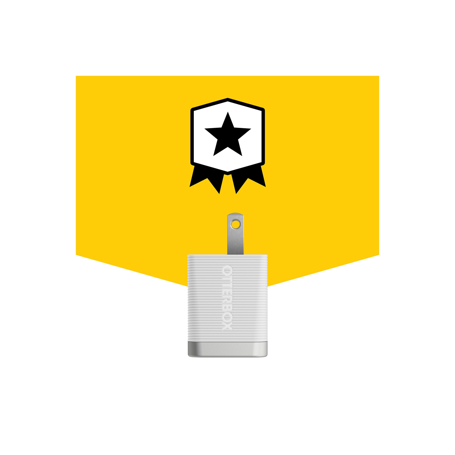 Chargeur mural Premium Pro d'OtterBox; 30&nbsp;W USB-C PD GaN | Blanc