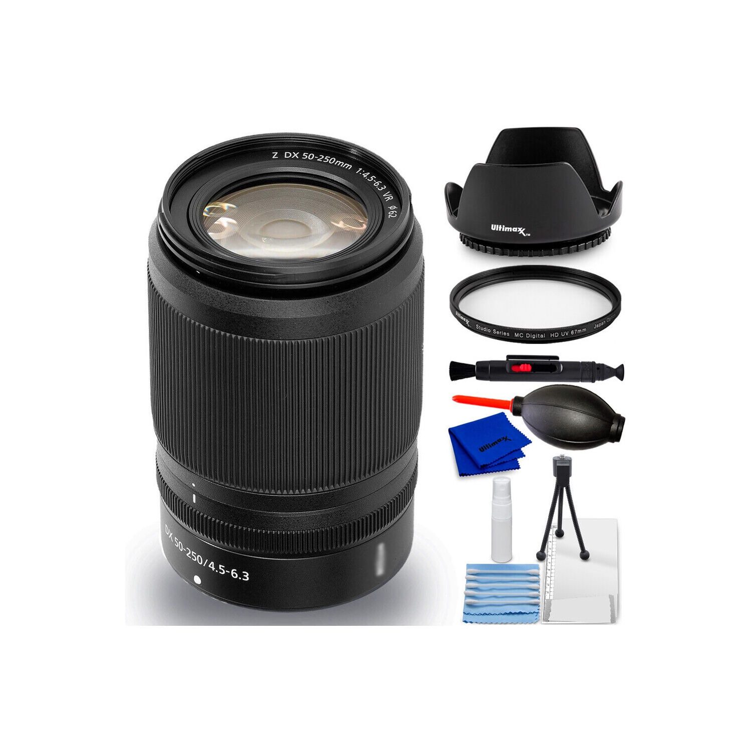 Nikon NIKKOR Z 24-200mm f/4-6.3 VR Lens 20092 - 7PC Accessory Bundle