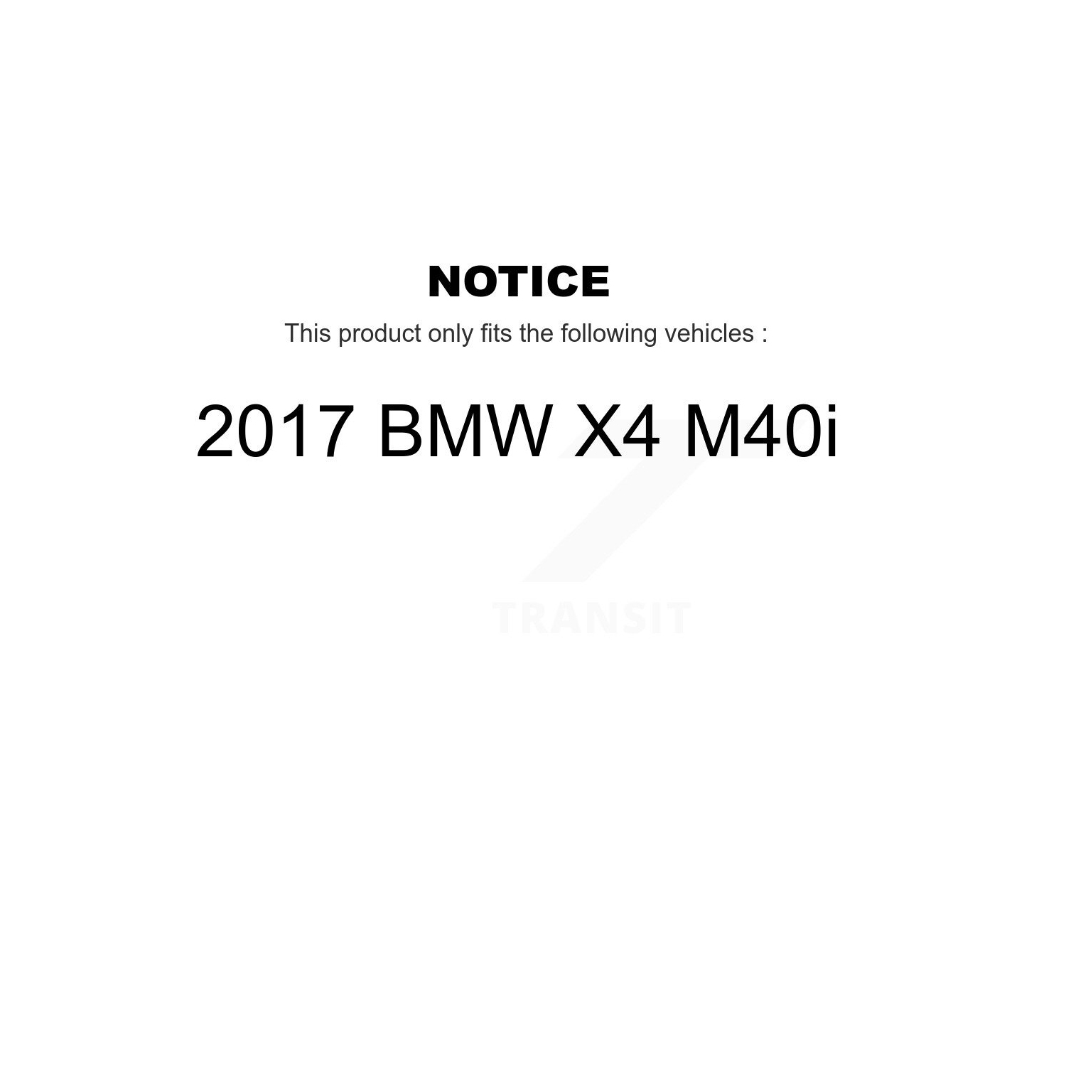 Front Rear Ceramic Brake Pads Kit For 2017 BMW X4 M40i KCX-100395