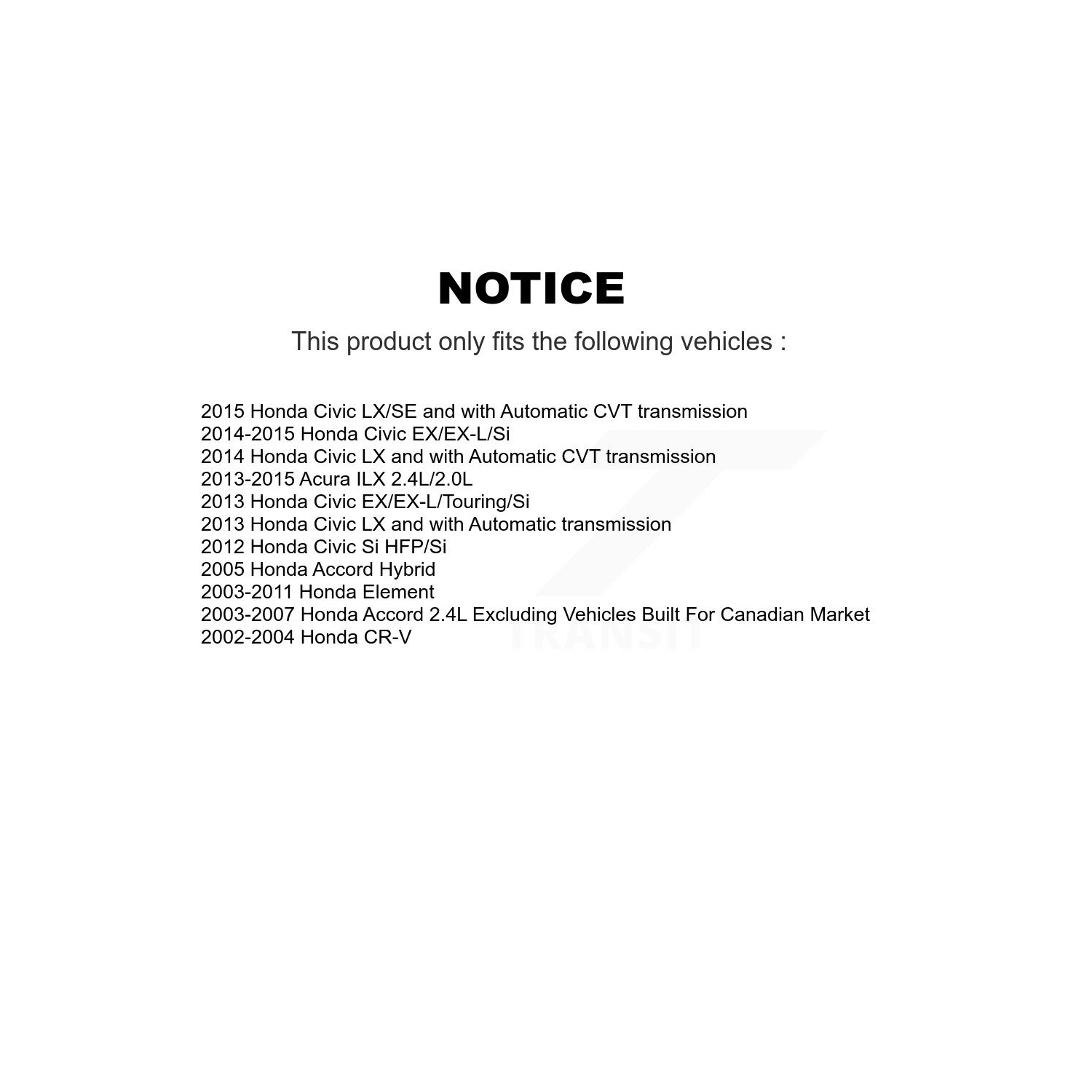 Front Rear Ceramic Brake Pads Kit For Honda Civic Accord CR-V Element Acura ILX KTC-100471