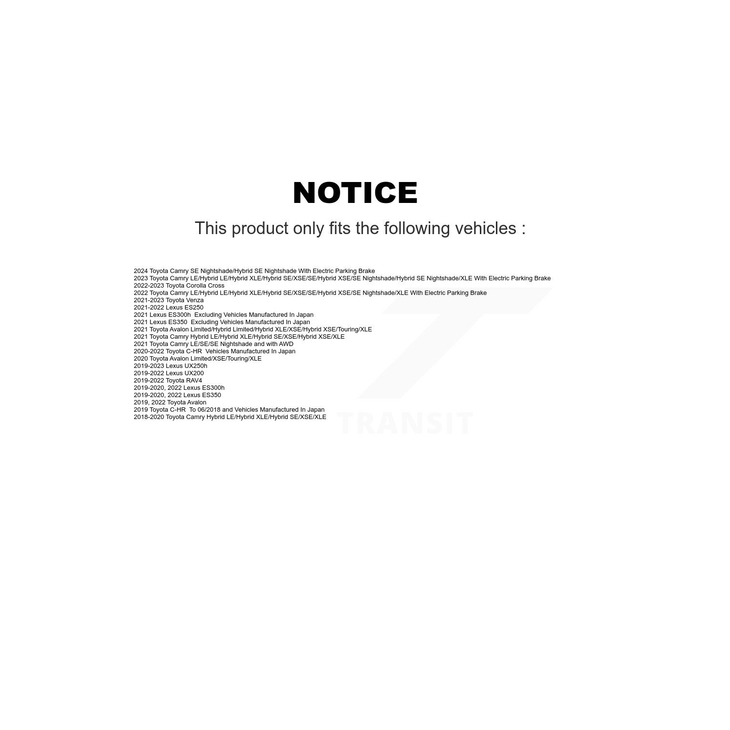 Front Rear Ceramic Disc Brake Pads Kit For Toyota RAV4 Camry C-HR Corolla Cross Lexus KNF-100204