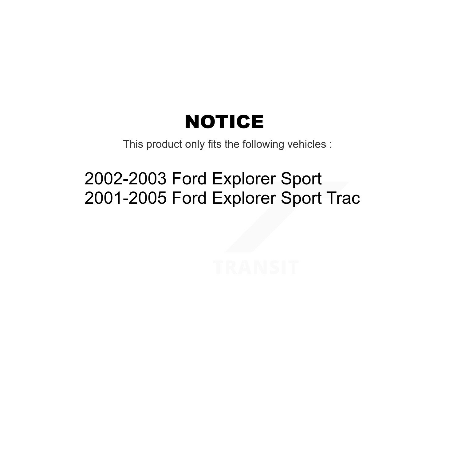 Front Ceramic Rear Semi-Metallic Disc Brake Pads Kit For Ford Explorer Sport Trac KNF-101697