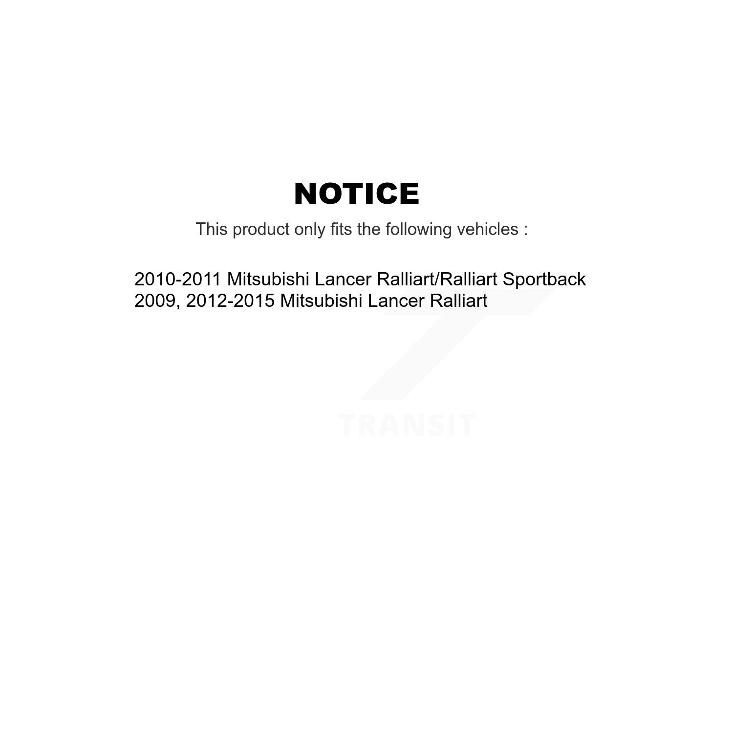 Front Rear Ceramic Disc Brake Pads Kit For Mitsubishi Lancer KNF-101222