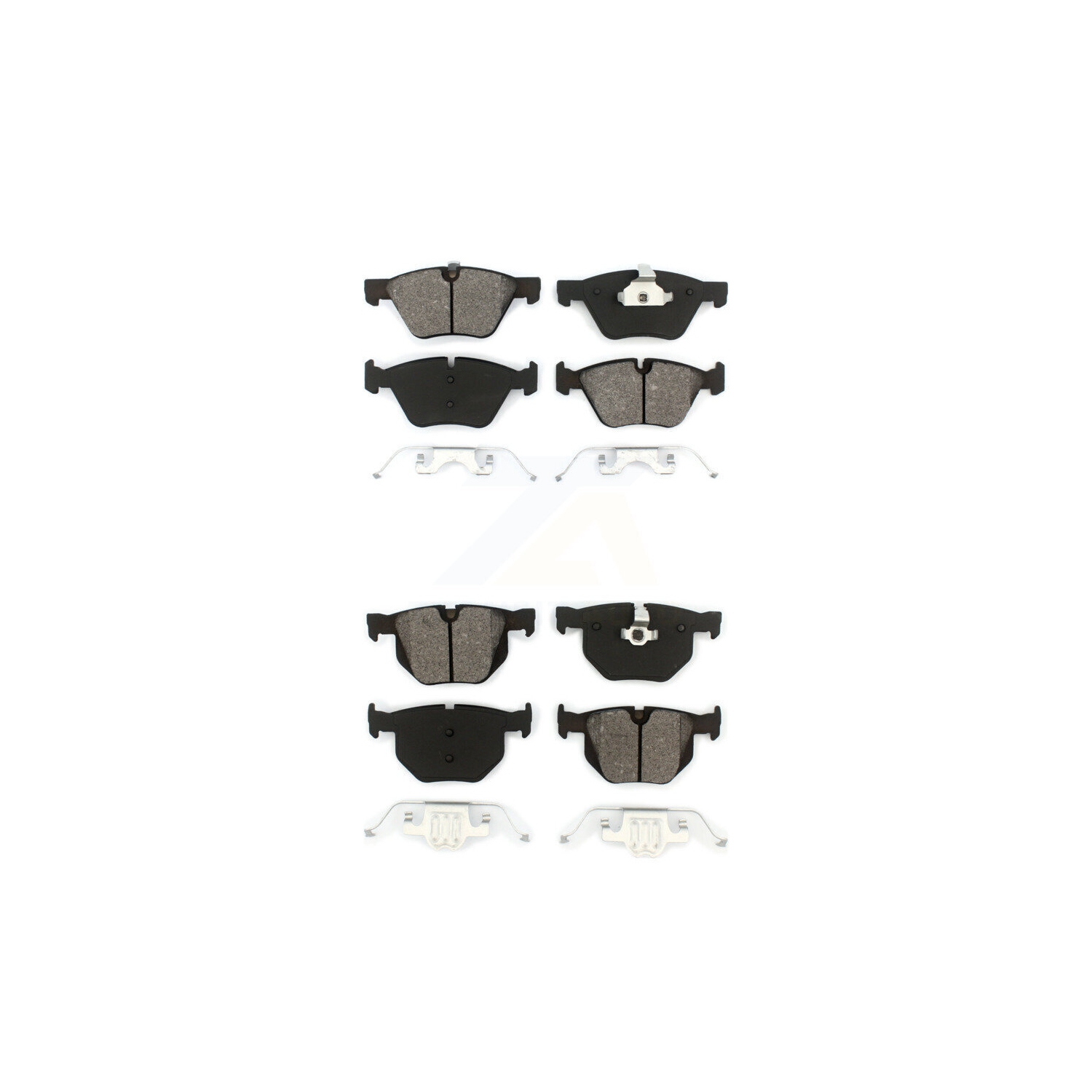 Front Rear Semi-Metallic Brake Pads Kit For BMW 525i KSM-100031