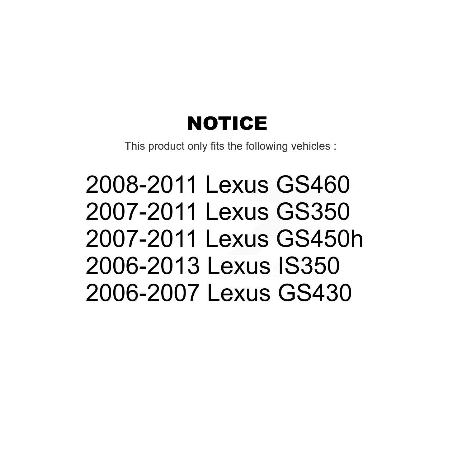 Front Rear Ceramic Brake Pads Kit For Lexus IS350 GS350 GS450h GS430 GS460 KCX-100162