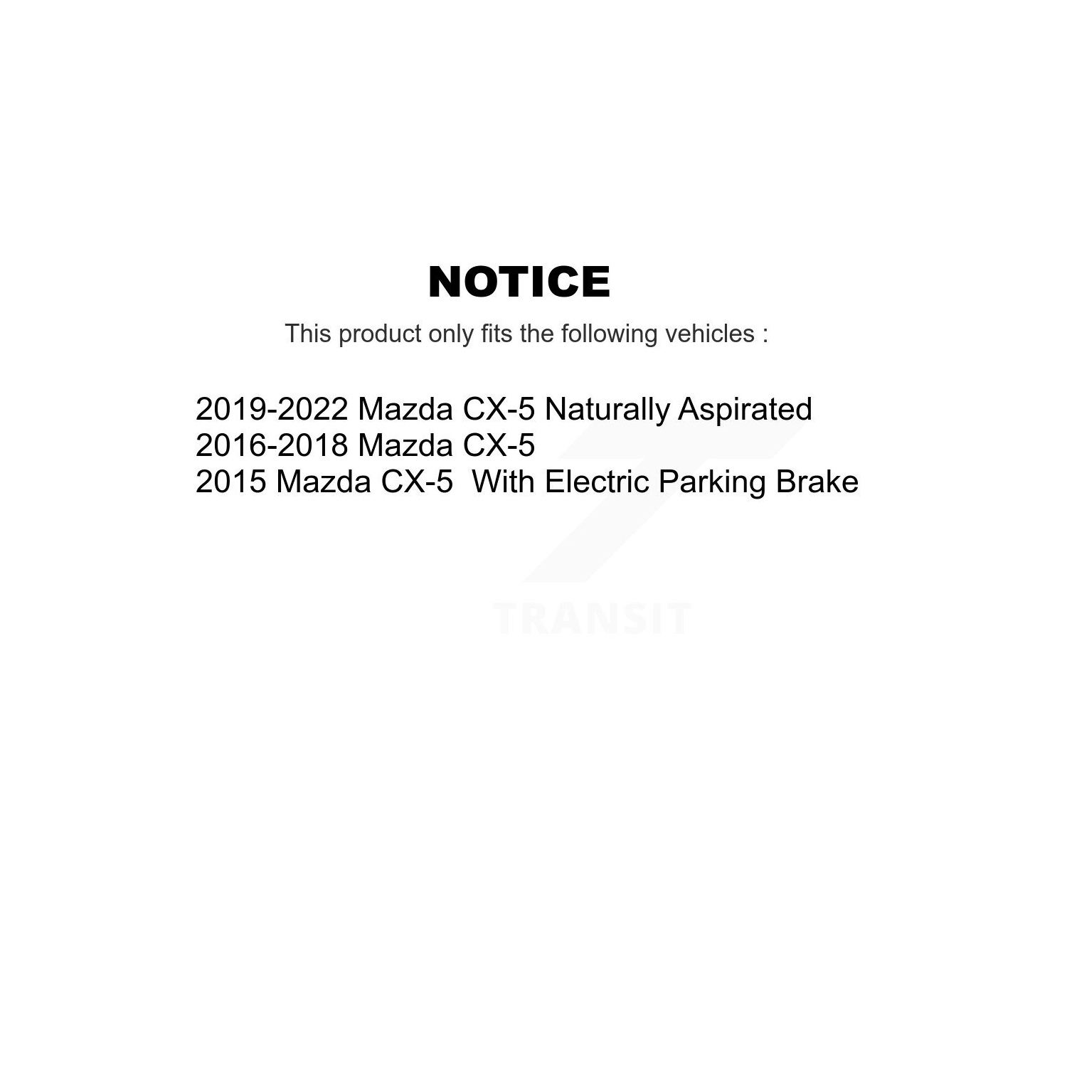 Front Rear Ceramic Brake Pads Kit For Mazda CX-5 KCX-100194