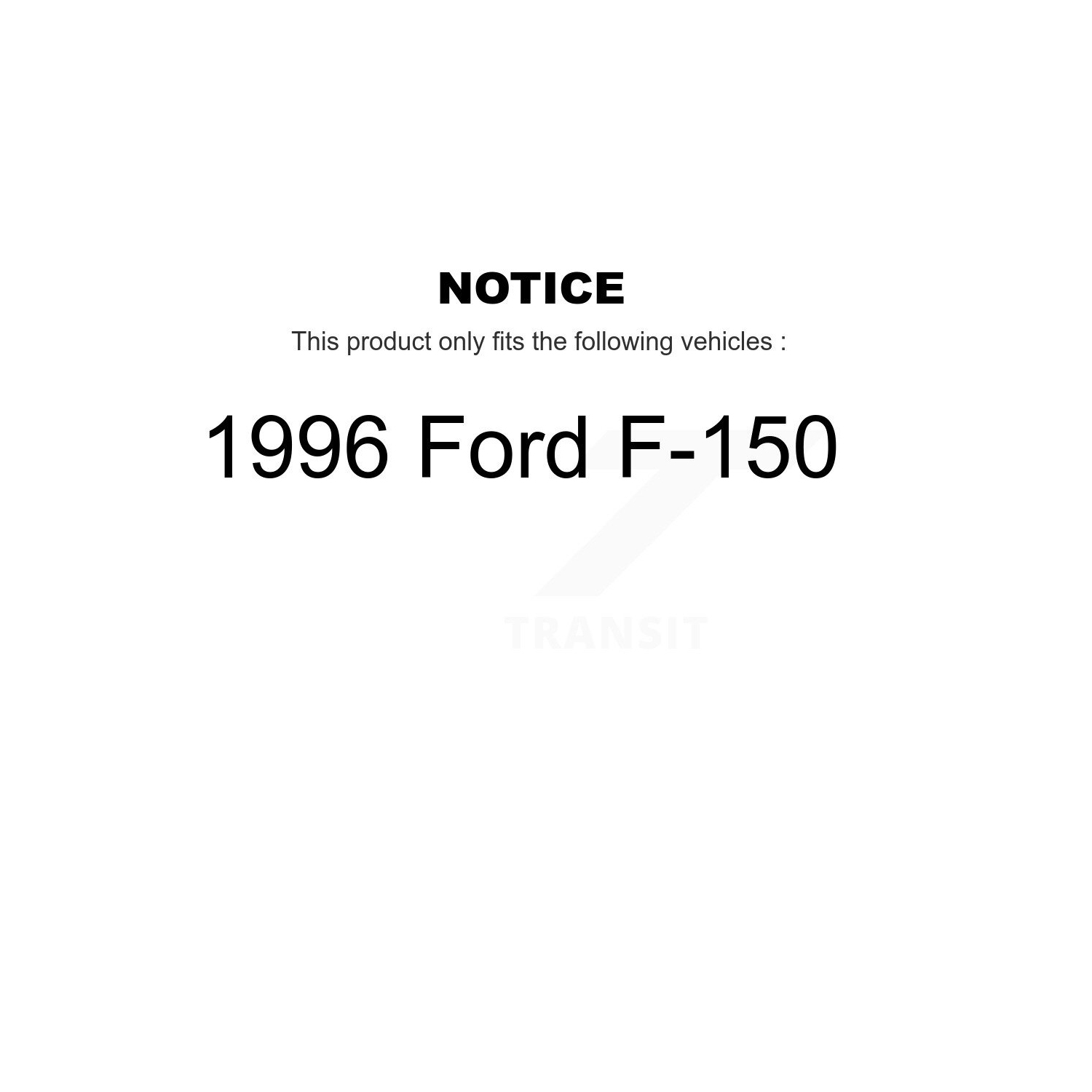 Front Rear Ceramic Brake Pads Kit For 1996 Ford F-150 KTC-100348