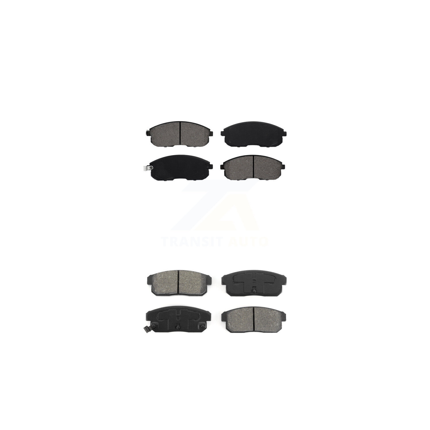 Plaquettes de frein semi-métalliques avant arrière pour Nissan Sentra INFINITI G20 KSM-100289