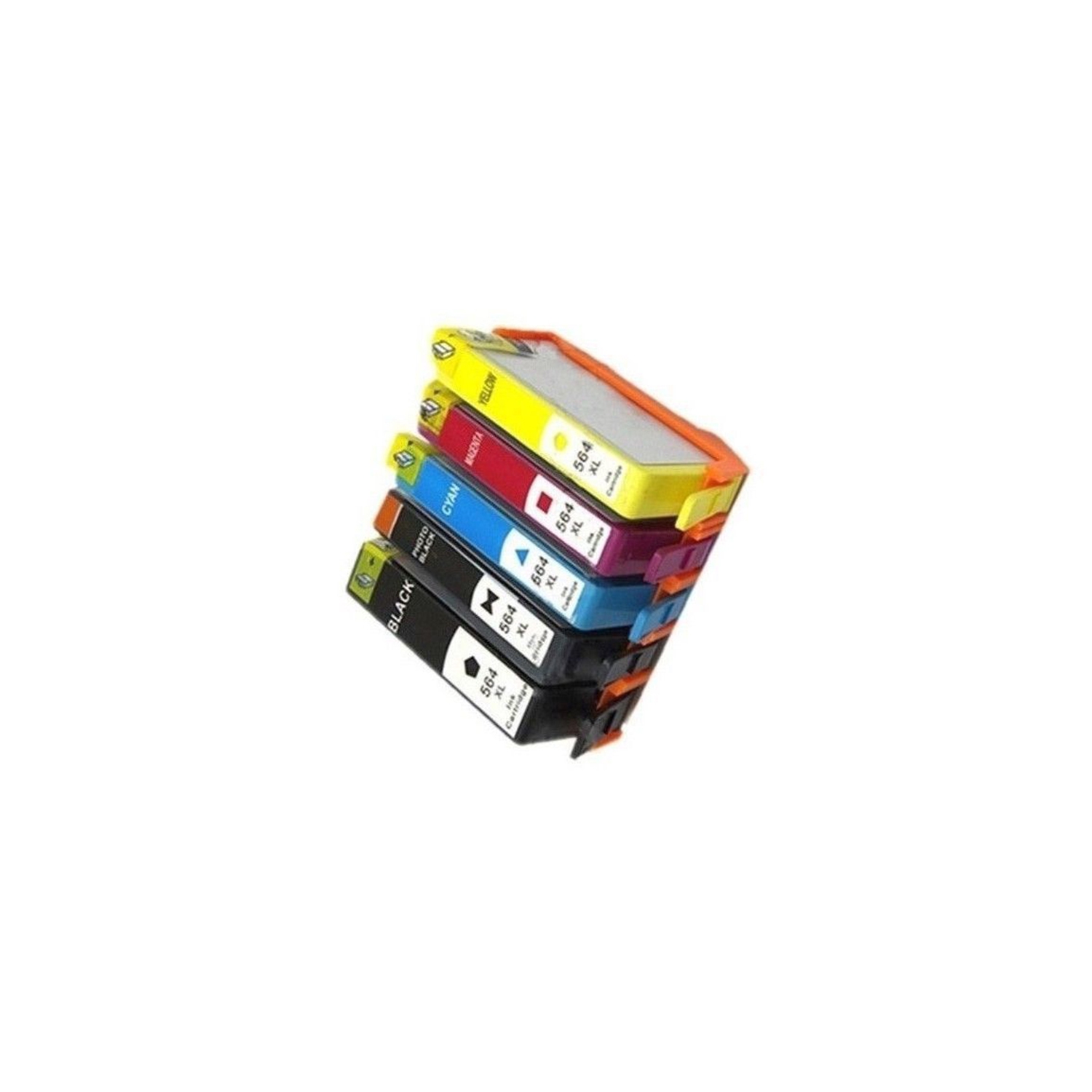 Bestink Compatible HP 564XL High Yield Ink Cartridges Combo