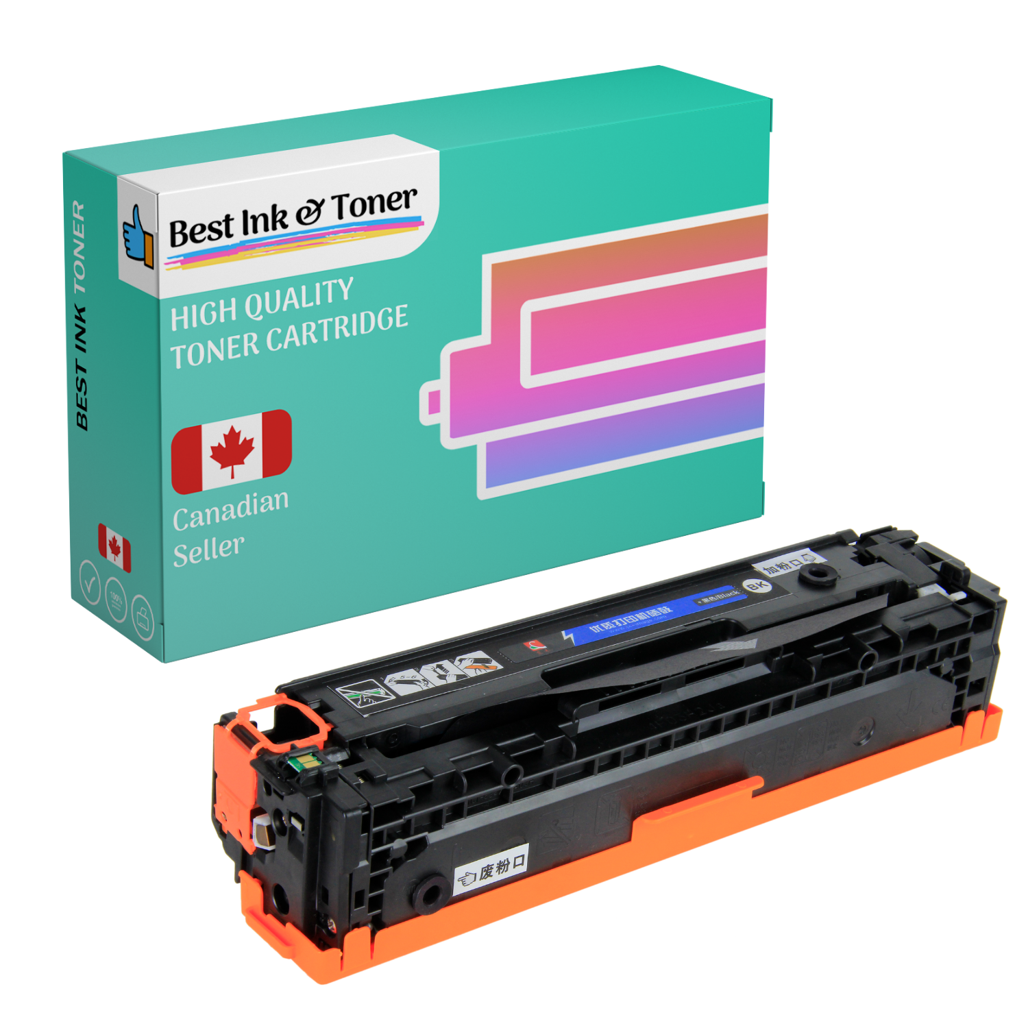 2-Pack Arcon Compatible Toner For Canon 055H W/ Chip - For MF741Cdw, MF743Cdw, MF745Cdw - High Yield Black