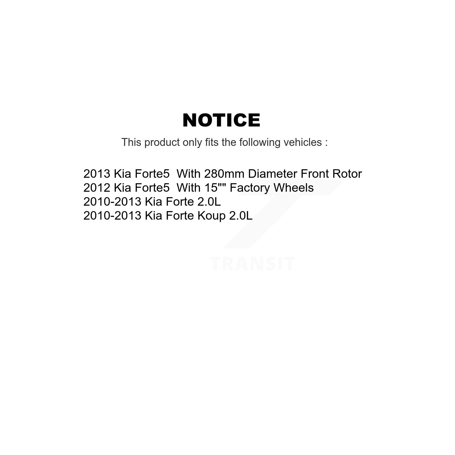 Front Rear Ceramic Pads And Disc Brake Rotors Kit For Kia Forte Koup Forte5 K8A-103117