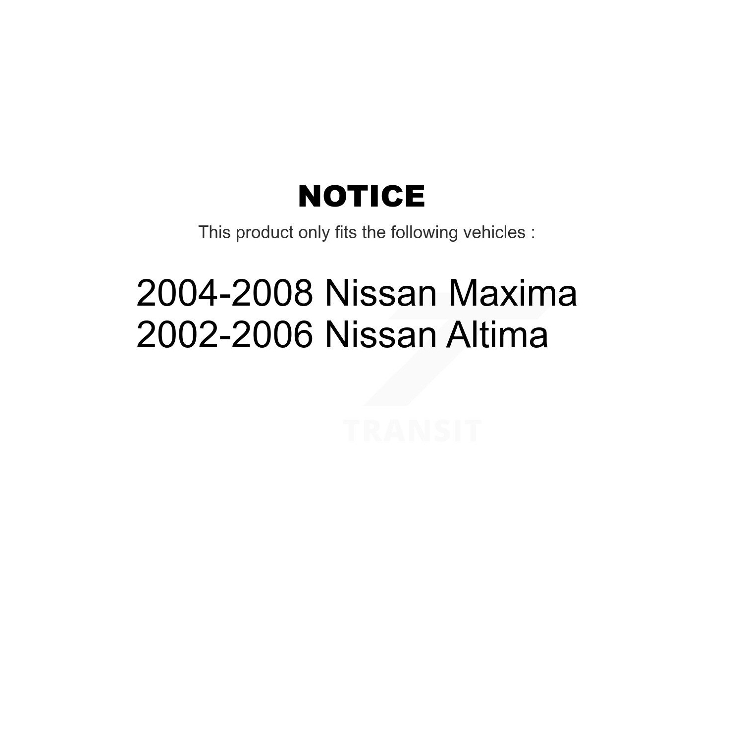 Ensemble de disques de frein arrière et plaquettes en céramique pour Nissan Sentra Altima Juke Maxima 8&nbsp;A-100527