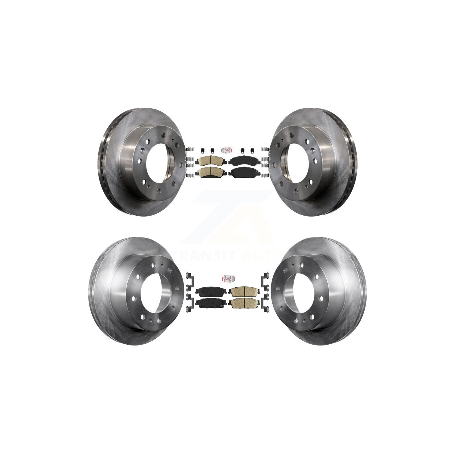 Plaquettes et disques de frein arrière en céramique à l'avant pour Chevrolet Silverado 1500 hybride K8&nbsp;A-101934 2011