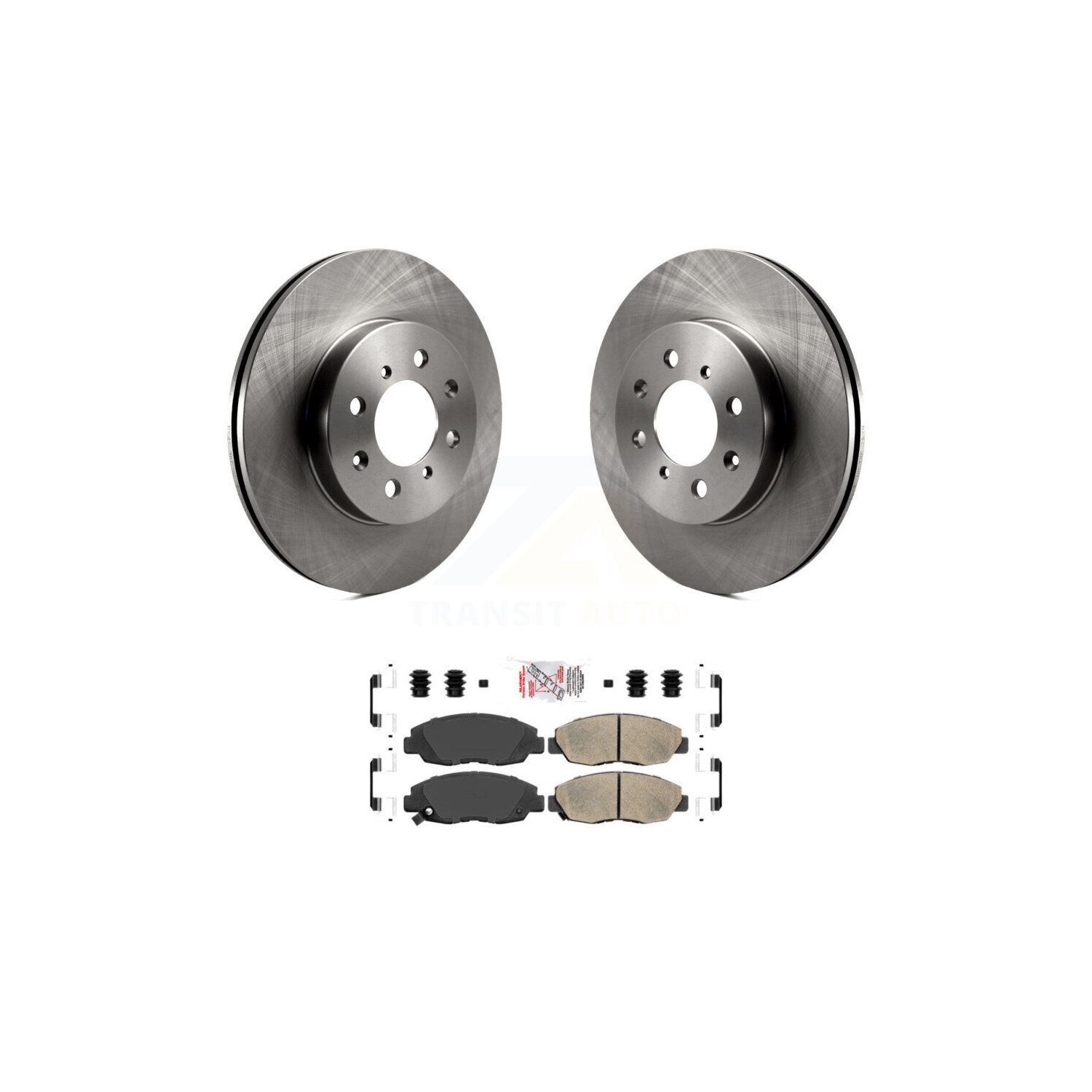 Front Disc Brake Rotors And Ceramic Pads Kit For Honda Civic Acura EL Insight K8A-104027