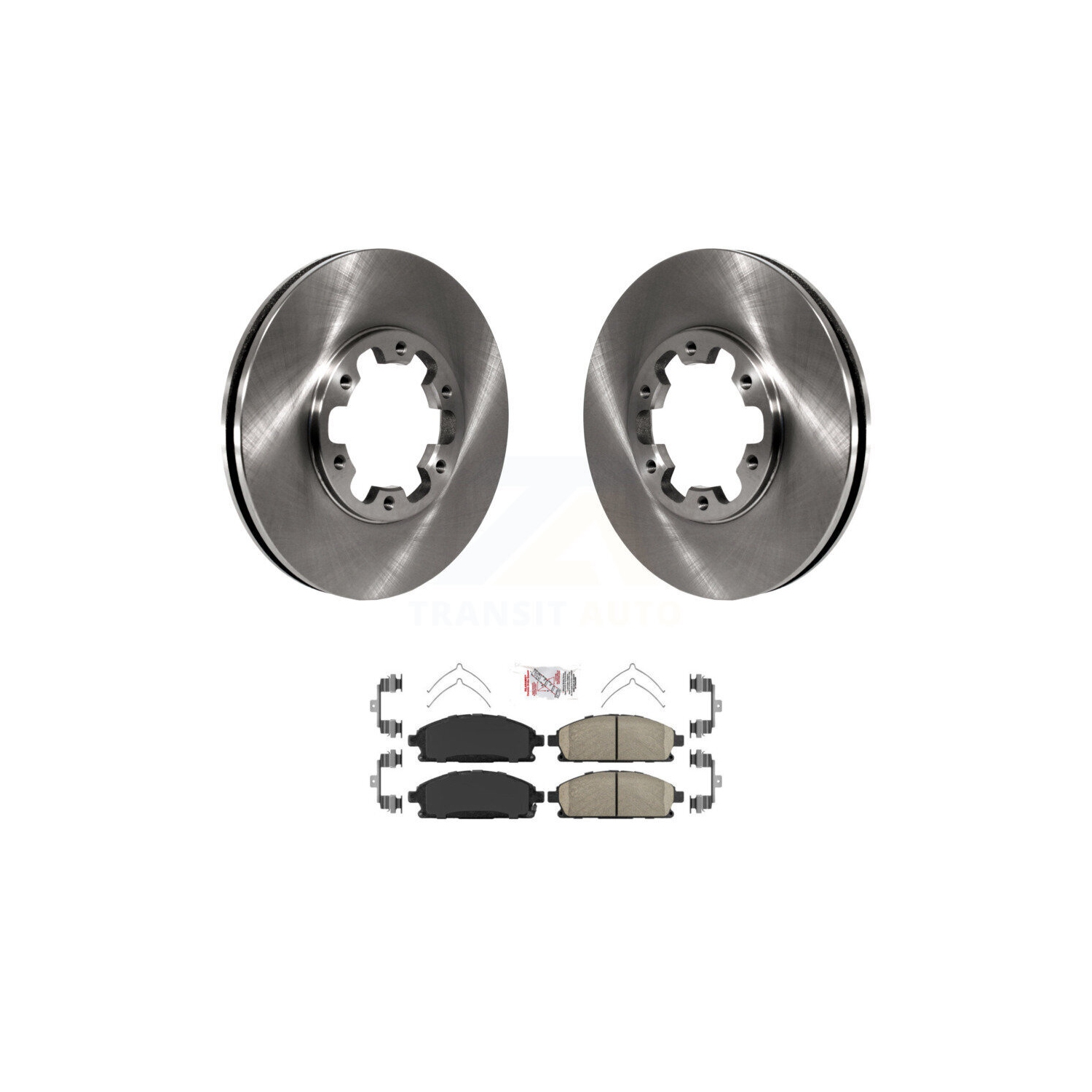 CMX Front Disc Brake Rotors And Ceramic Pads Kit For Car Nissan Pathfinder Infiniti Qx4 K8c 100362