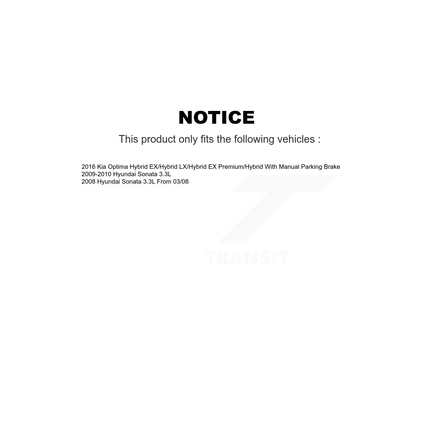 Rear Disc Brake Rotors And Ceramic Pads Kit For Hyundai Sonata Kia Optima K8A-101076