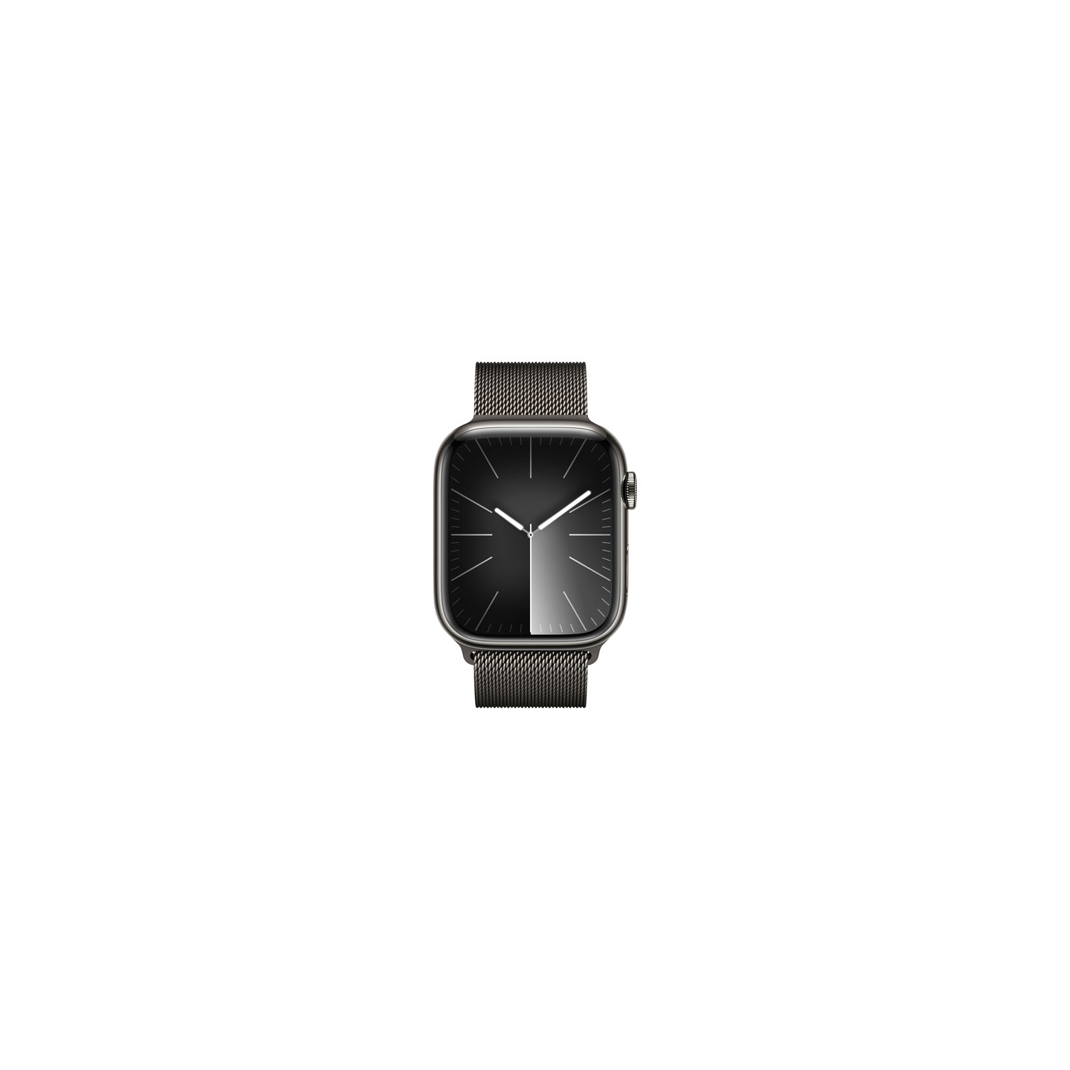 Refurbished - Apple Watch Series 9 (GPS + Cellular) 45mm Graphite Stainless Steel Case with Graphite Milanese Loop